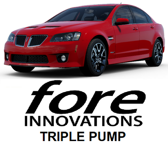 Fore Innovations - L4 - Triple Pump Fuel System for 08-09 Pontiac G8 GT / GXP