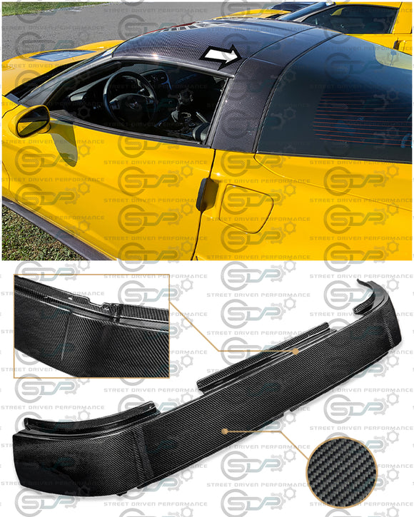 2005-2013 C6 Corvette - Carbon Fiber B-Pillar / Halo Cover