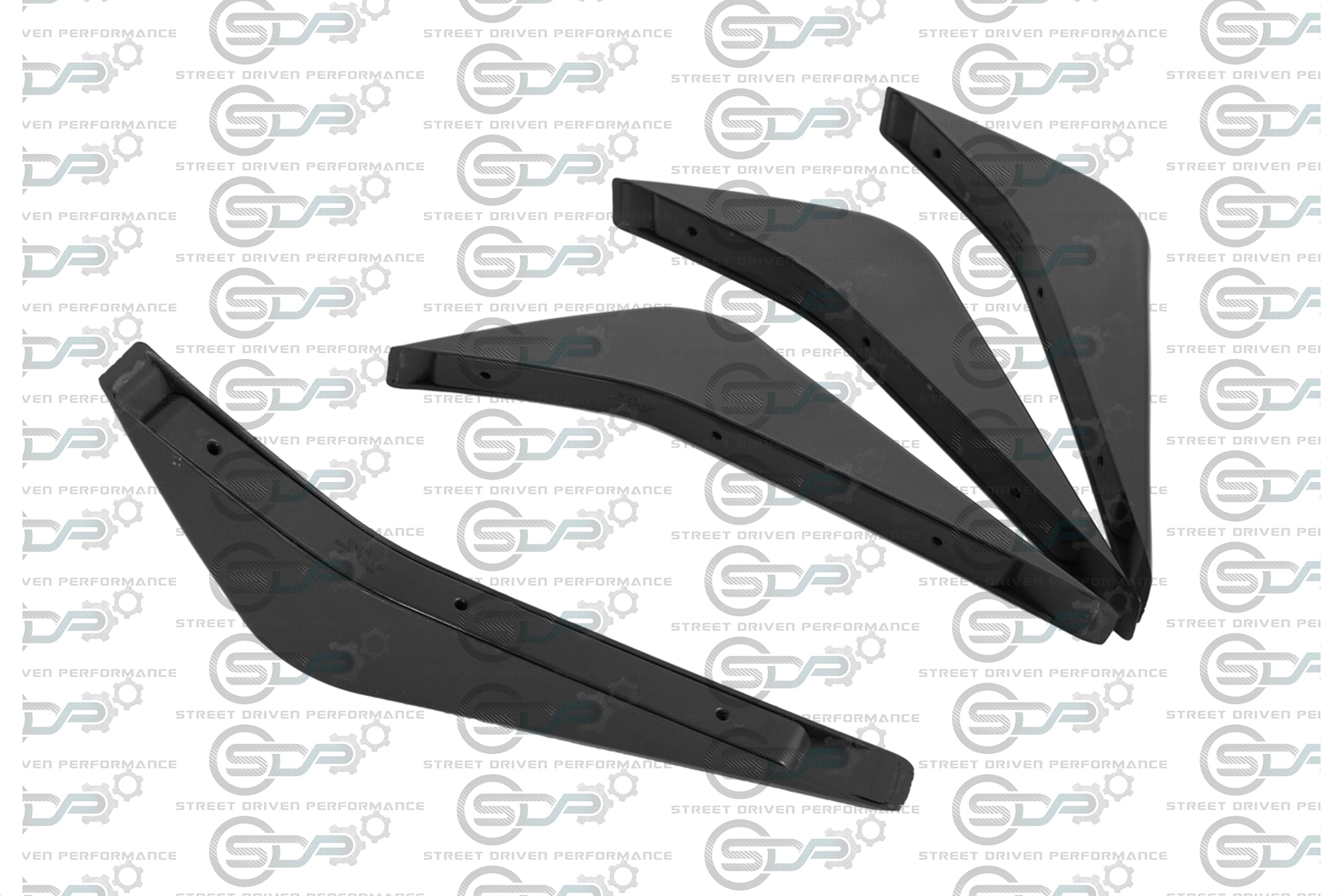 2014-2019 C7 Corvette - Rear Bumper Diffuser Fins