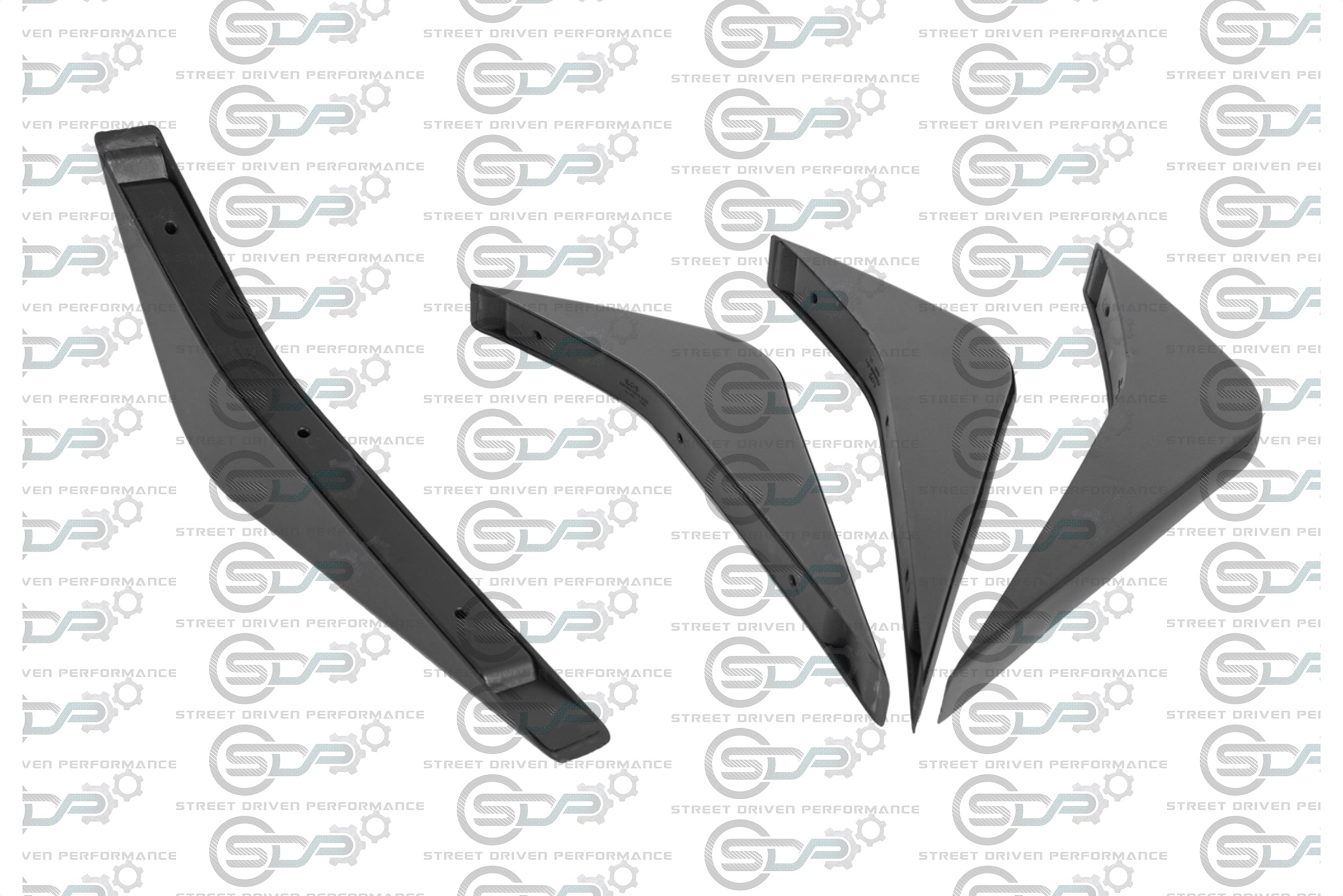 2014-2019 C7 Corvette - Rear Bumper Diffuser Fins