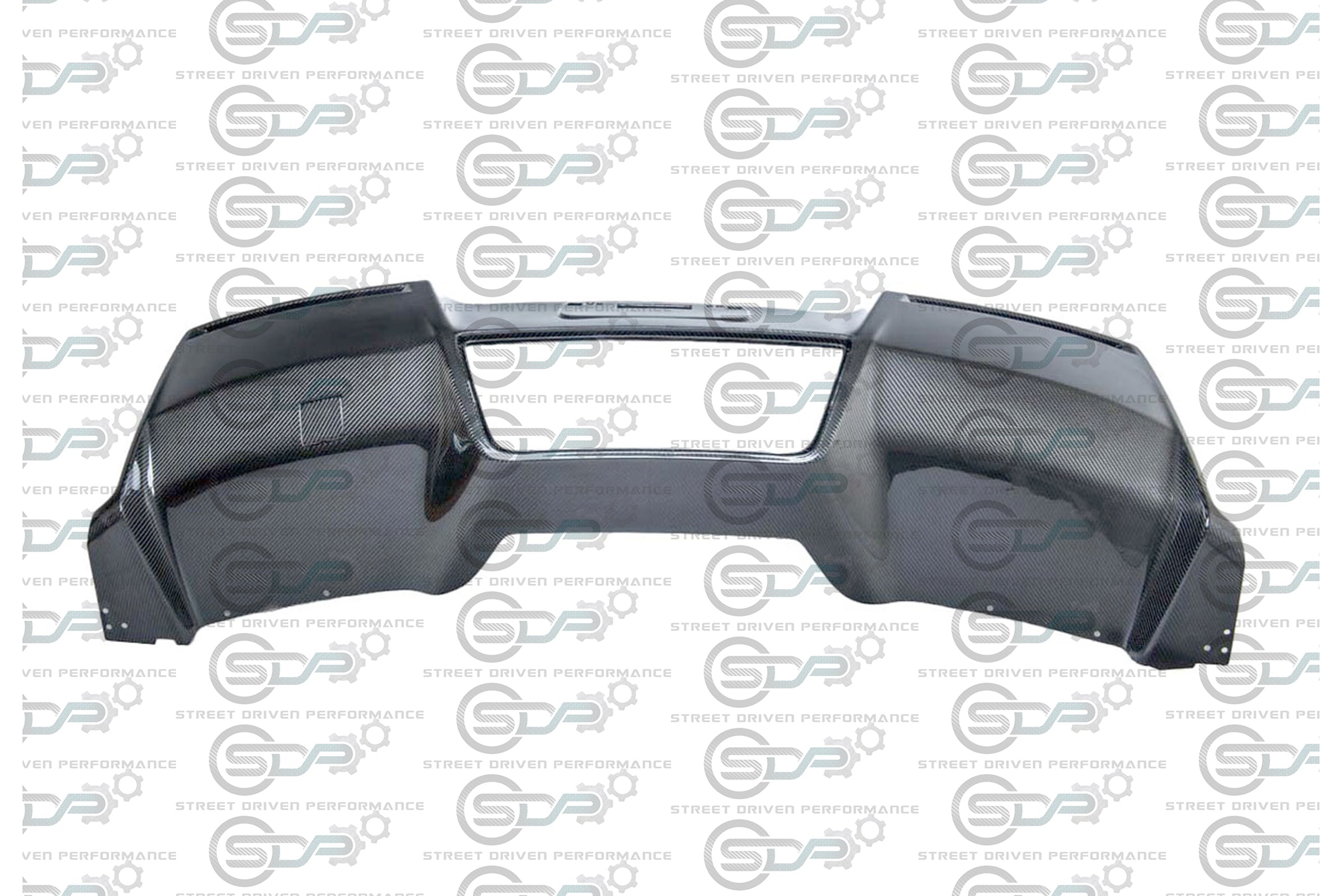 2014-2019 C7 Corvette - Carbon Fiber Rear Bumper Diffuser - Complete