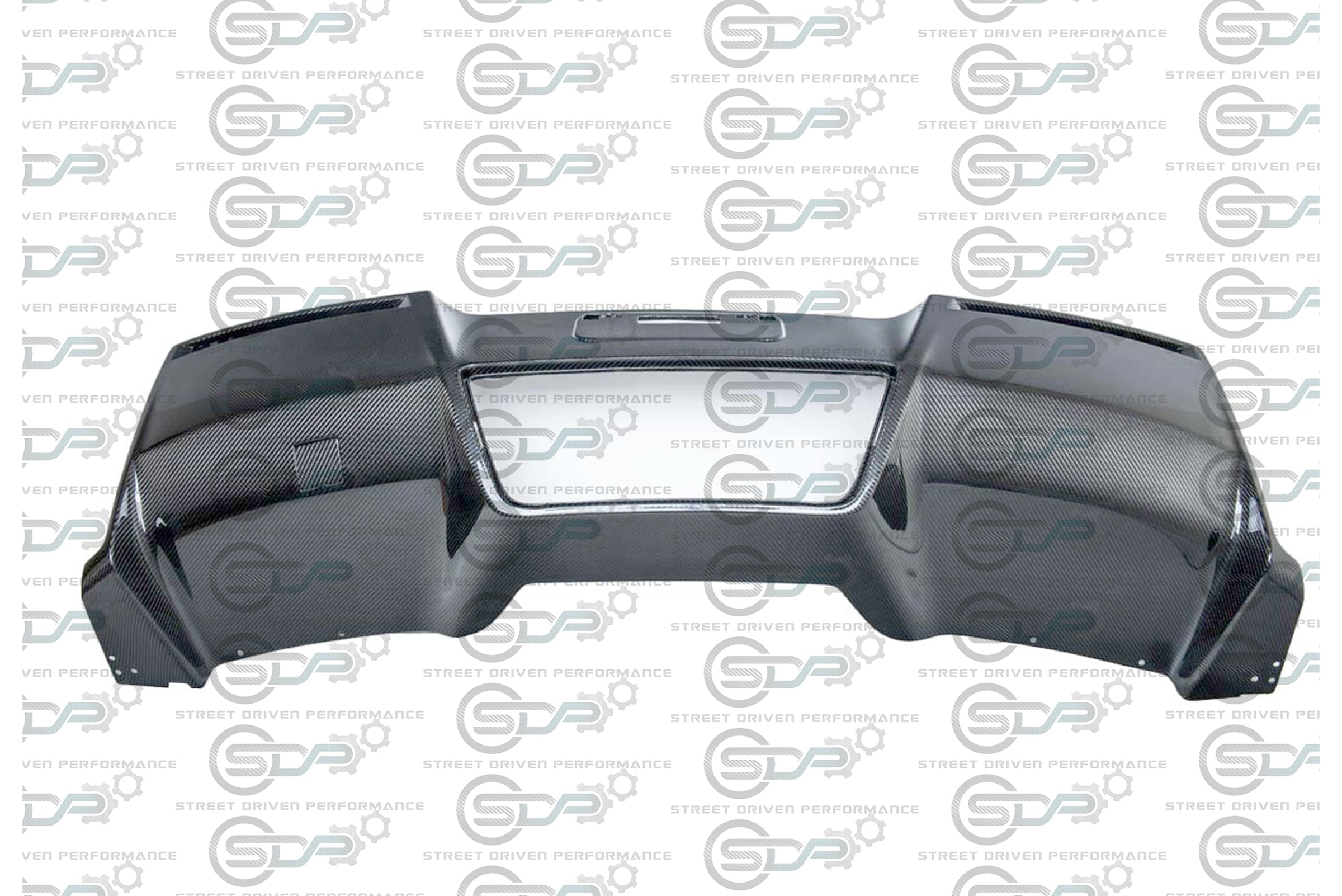 2014-2019 C7 Corvette - Carbon Fiber Rear Bumper Diffuser - Complete