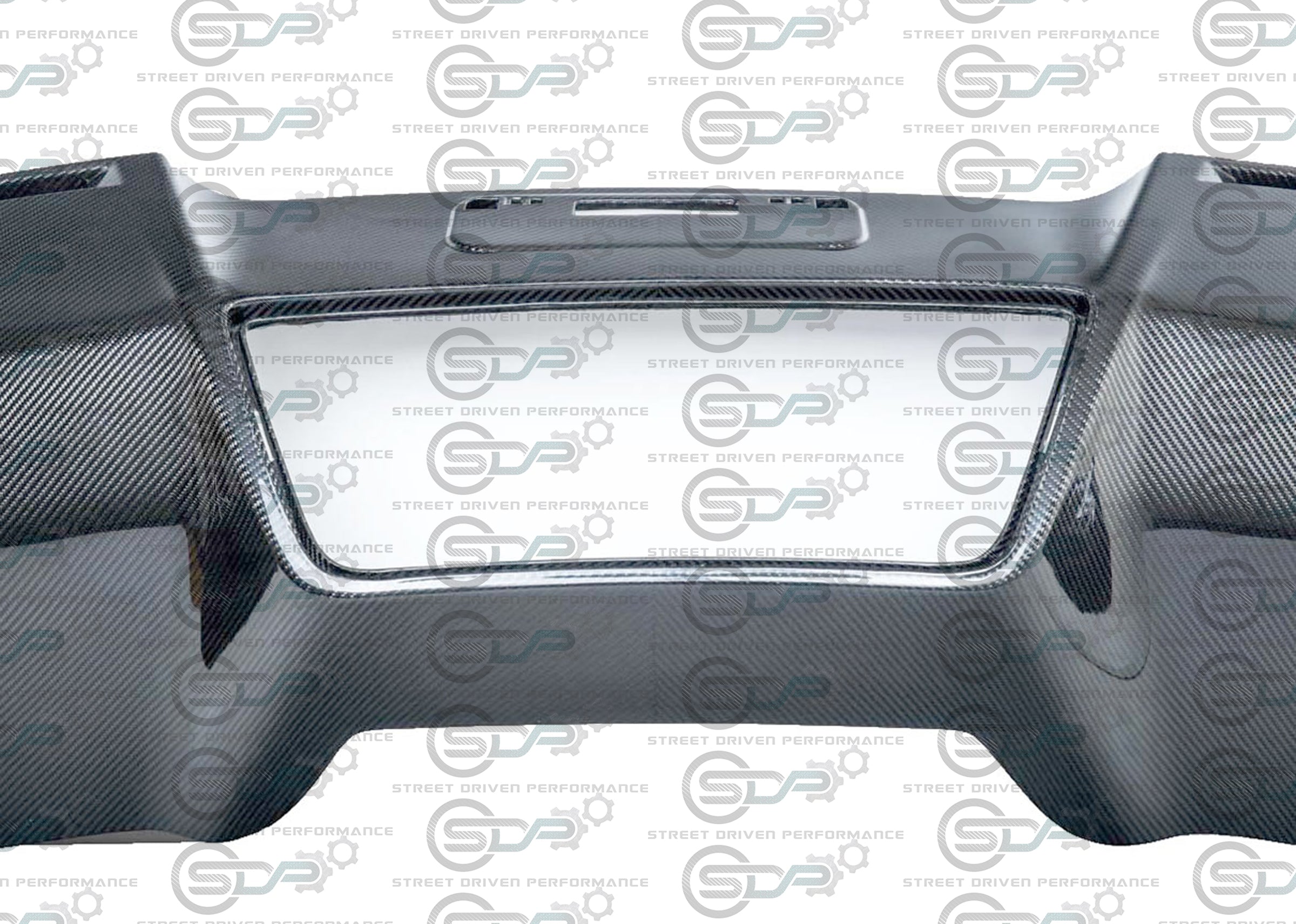 2014-2019 C7 Corvette - Carbon Fiber Rear Bumper Diffuser - Complete