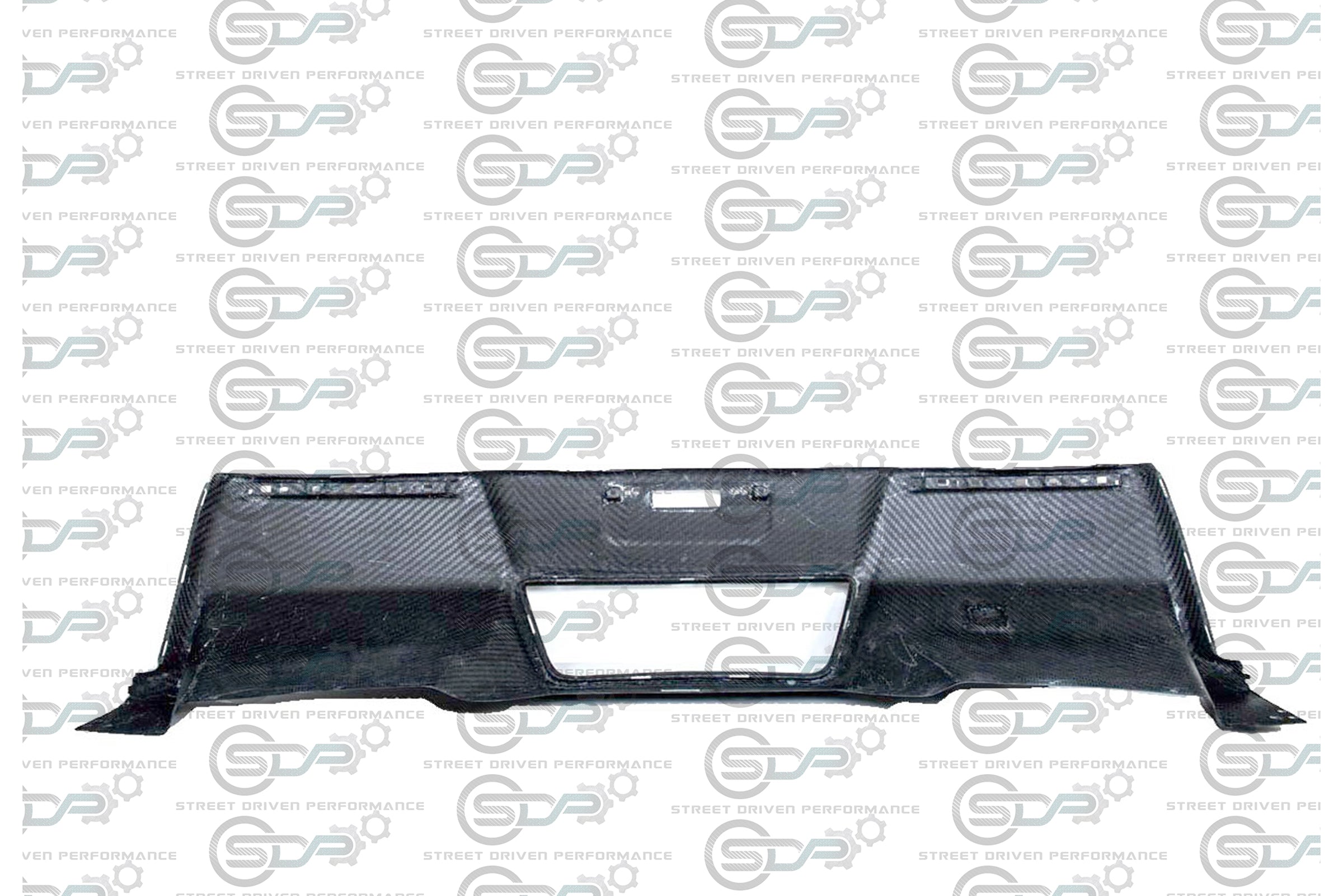 2014-2019 C7 Corvette - Carbon Fiber Rear Bumper Diffuser - Complete