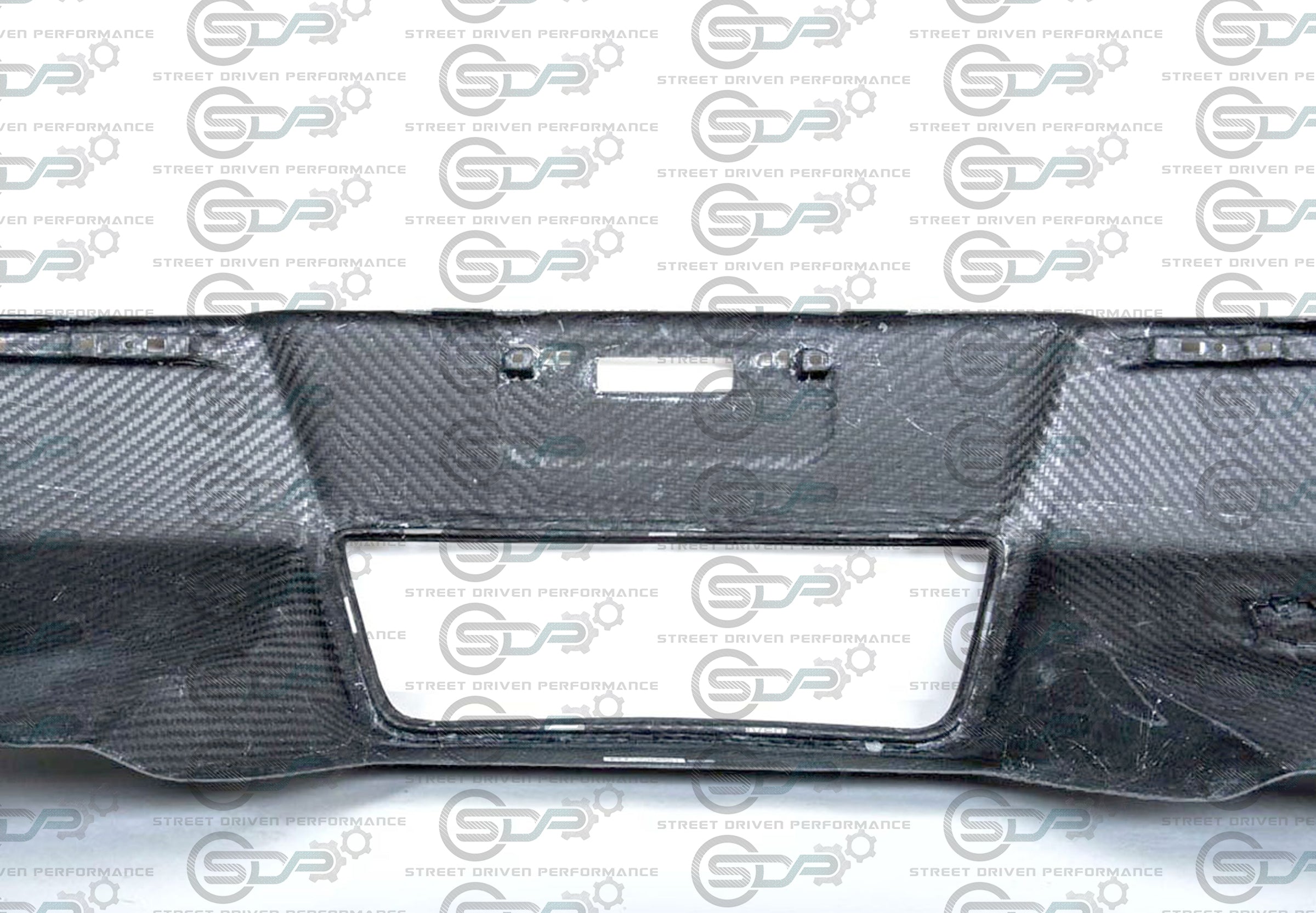2014-2019 C7 Corvette - Carbon Fiber Rear Bumper Diffuser - Complete