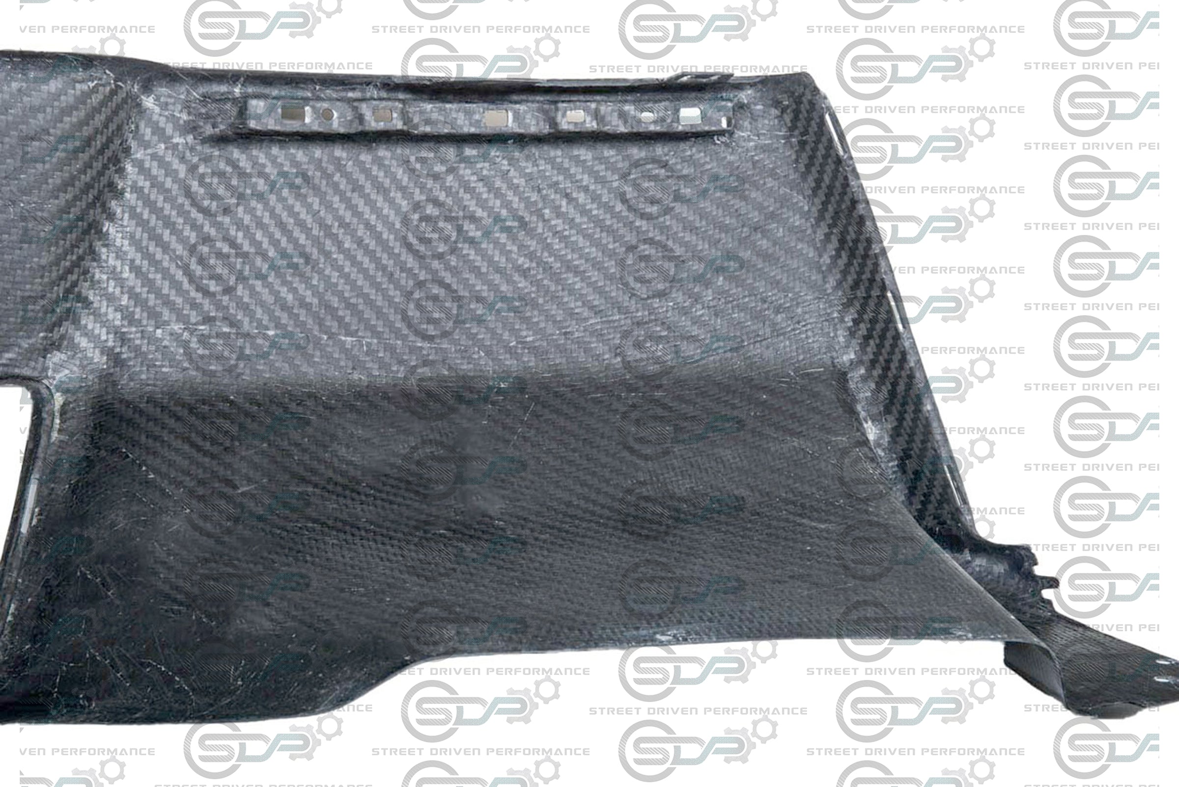 2014-2019 C7 Corvette - Carbon Fiber Rear Bumper Diffuser - Complete