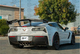 C7 Corvette - Carbon Fiber Rear Bumper Diffuser - Complete