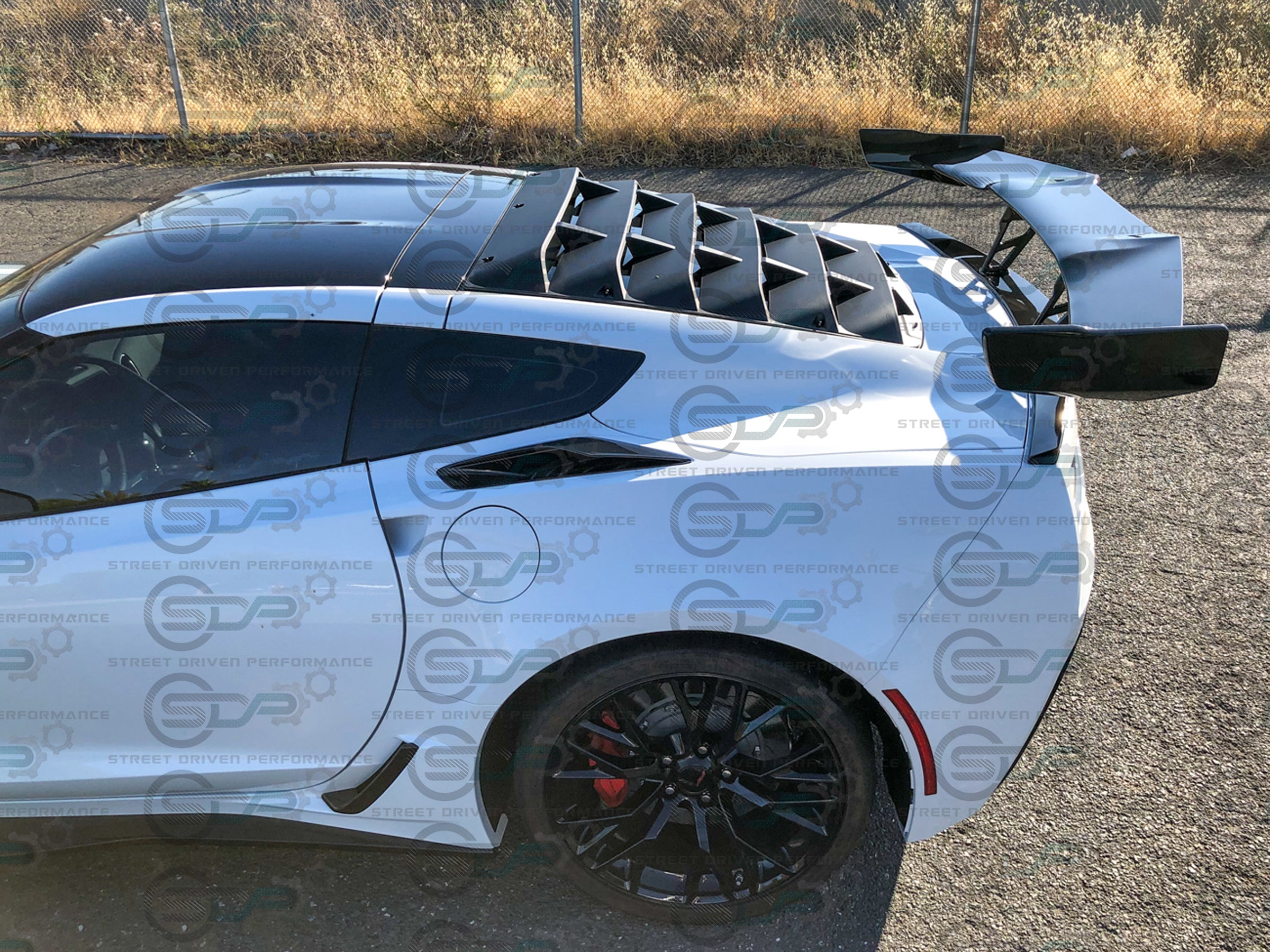 2014-2019 C7 Corvette - Rear Window Louver / Cover