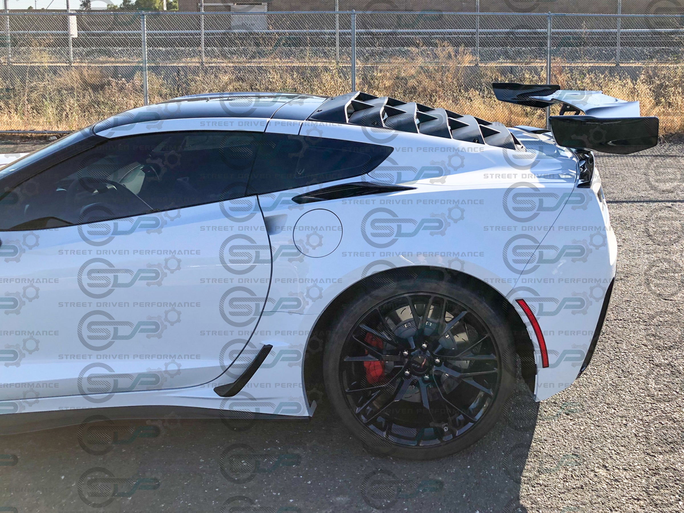 2014-2019 C7 Corvette - Rear Window Louver / Cover