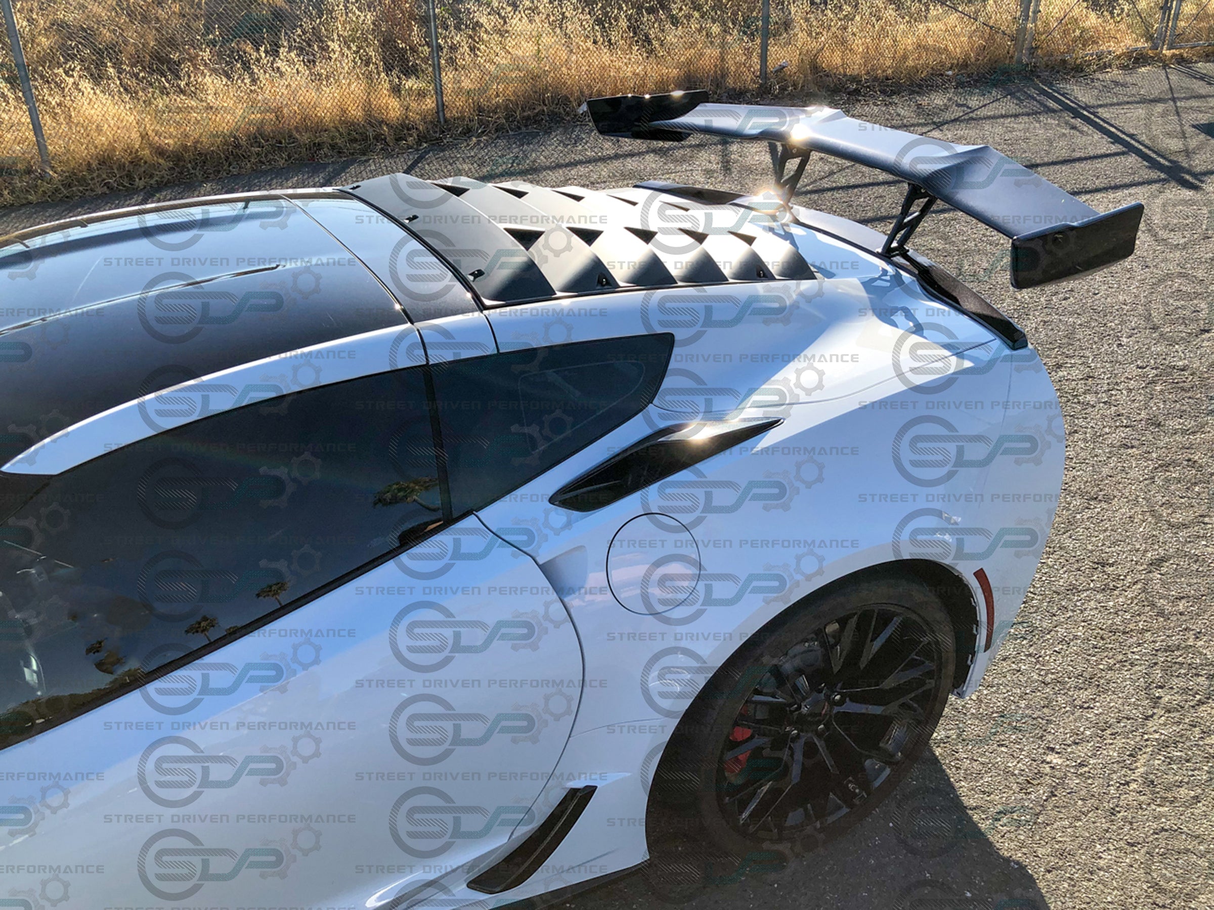 2014-2019 C7 Corvette - Rear Window Louver / Cover