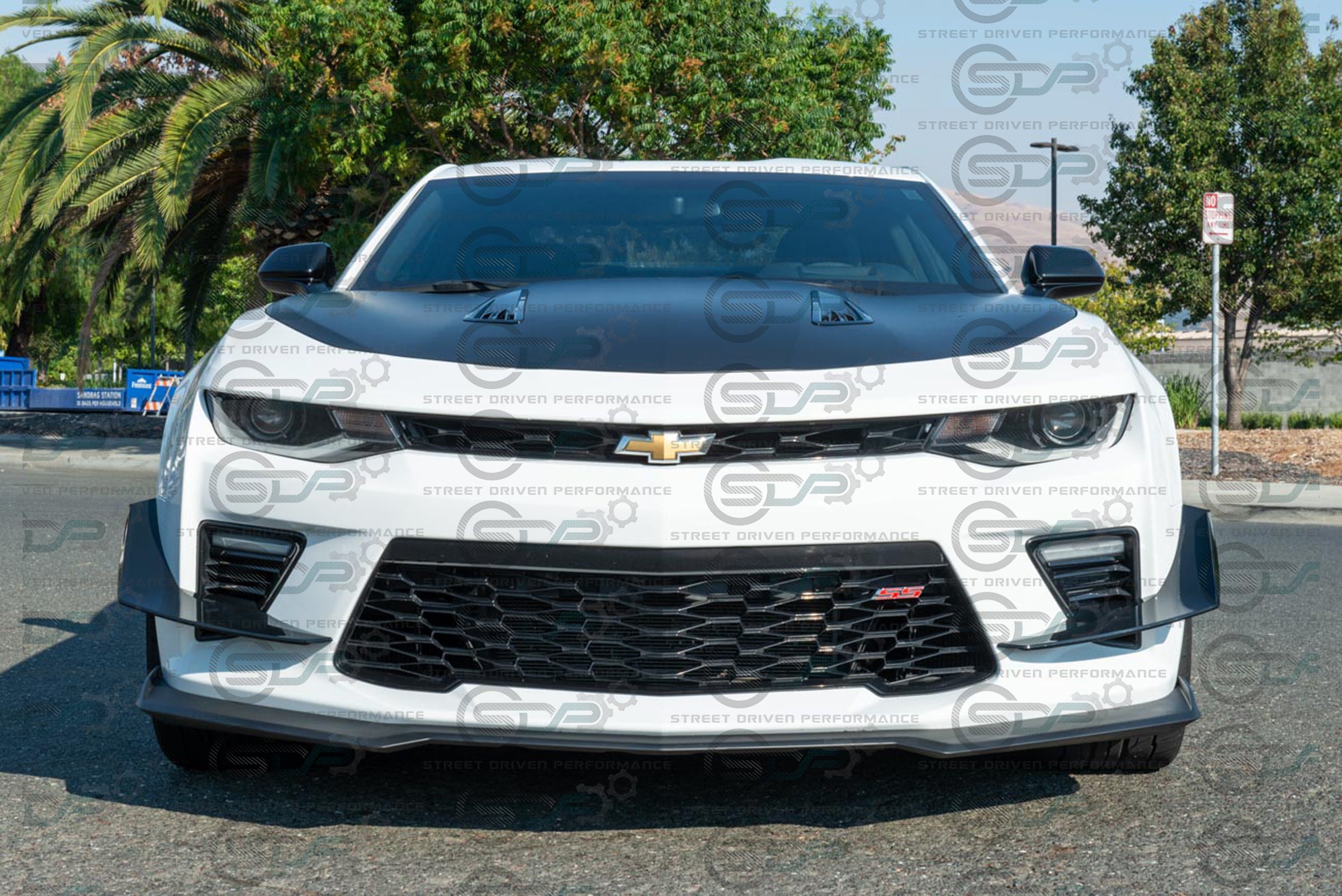 2016-2018 6th Gen Camaro - Front Canards Pair - for all SS models