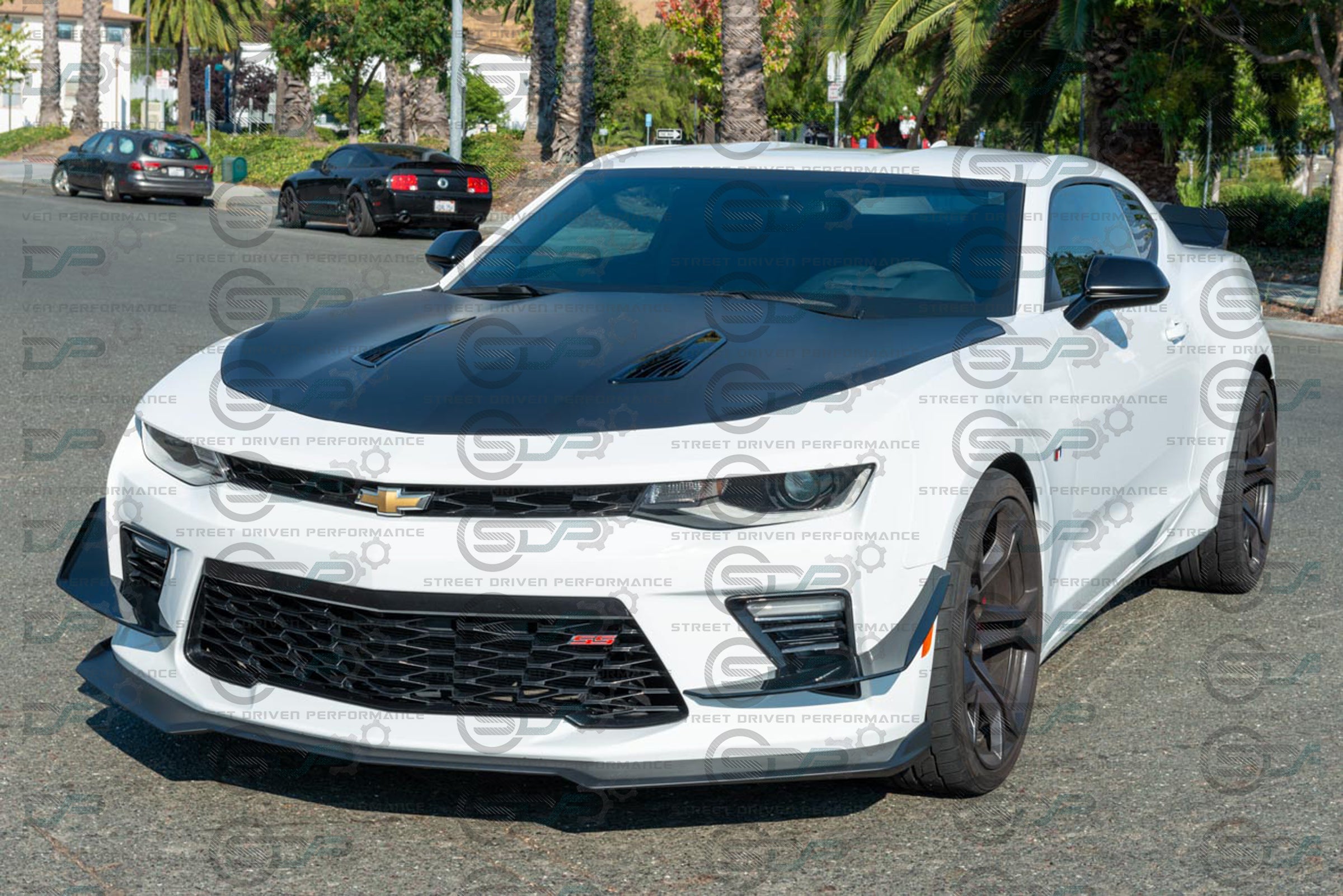 2016-2018 6th Gen Camaro - Front Canards Pair - for all SS models