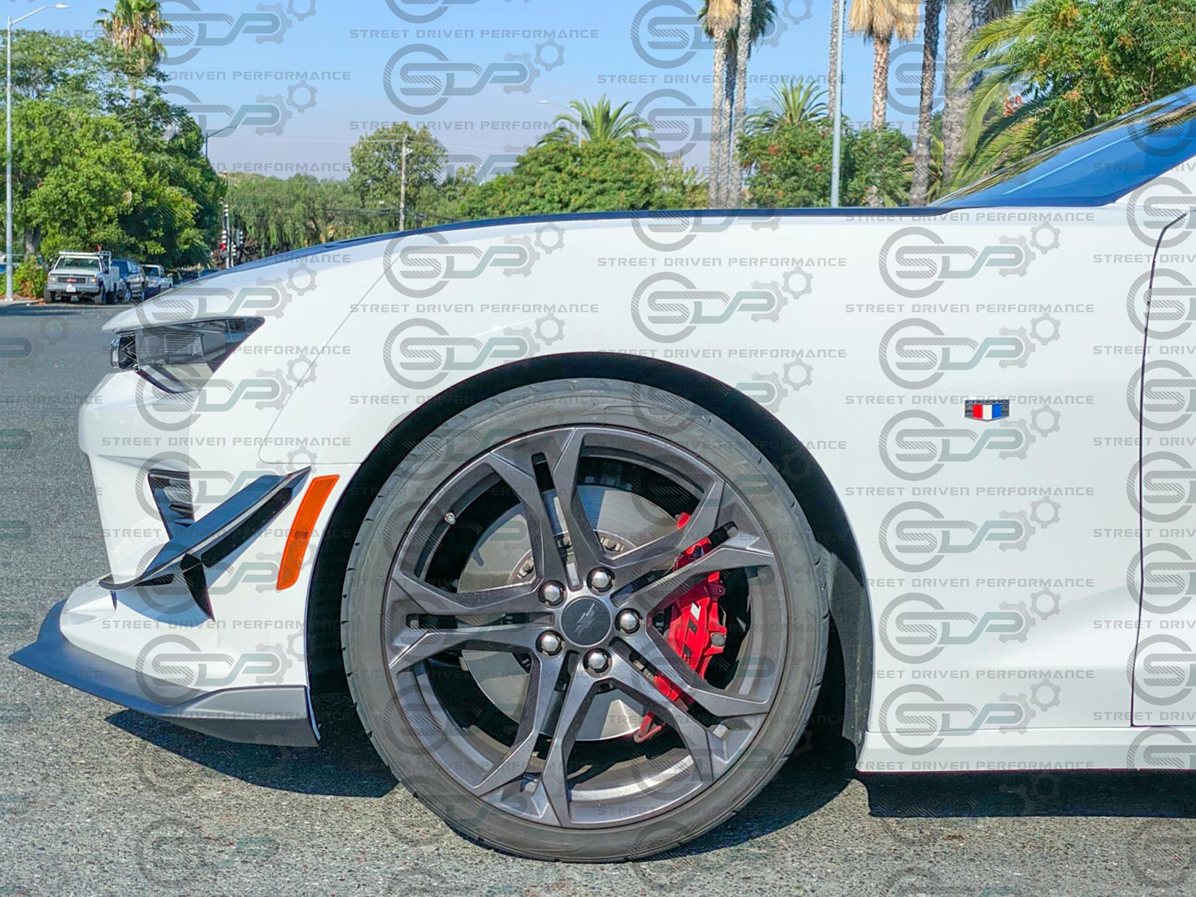 2016-2018 6th Gen Camaro - Front Canards Pair - for all SS models