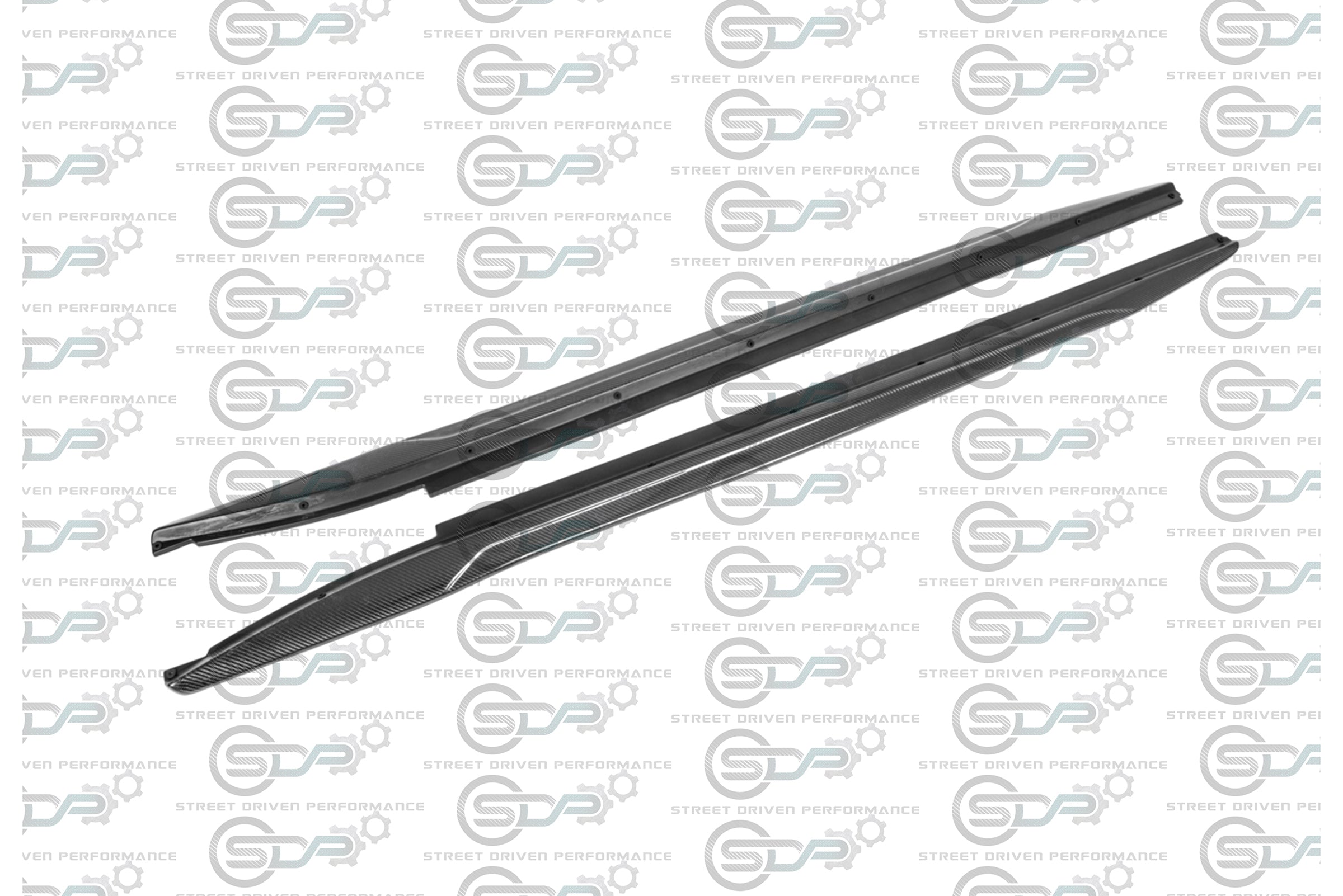 2014+ CTS - Carbon Fiber Side Skirts Rocker Panels Ground Effects