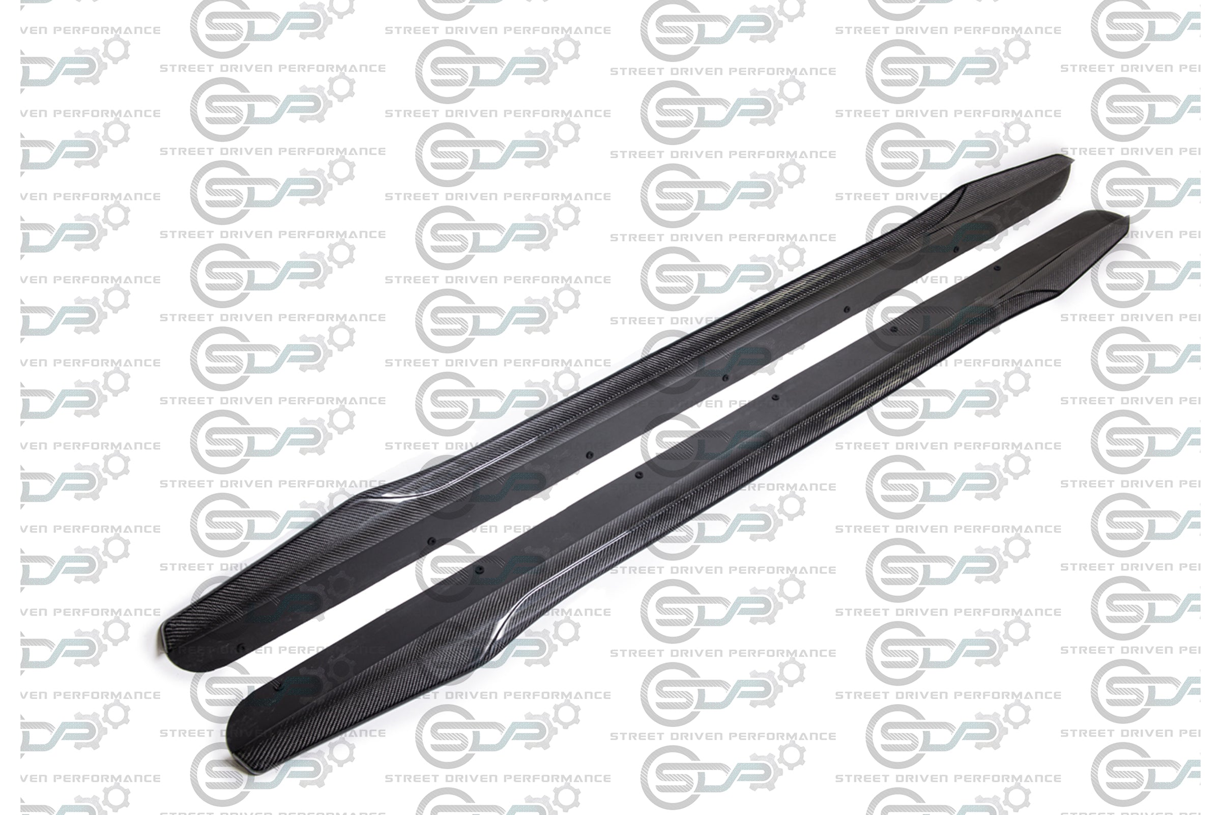 2009-2015 CTS-V V2 - Carbon Fiber Side Skirts Rocker Panels Ground Effects