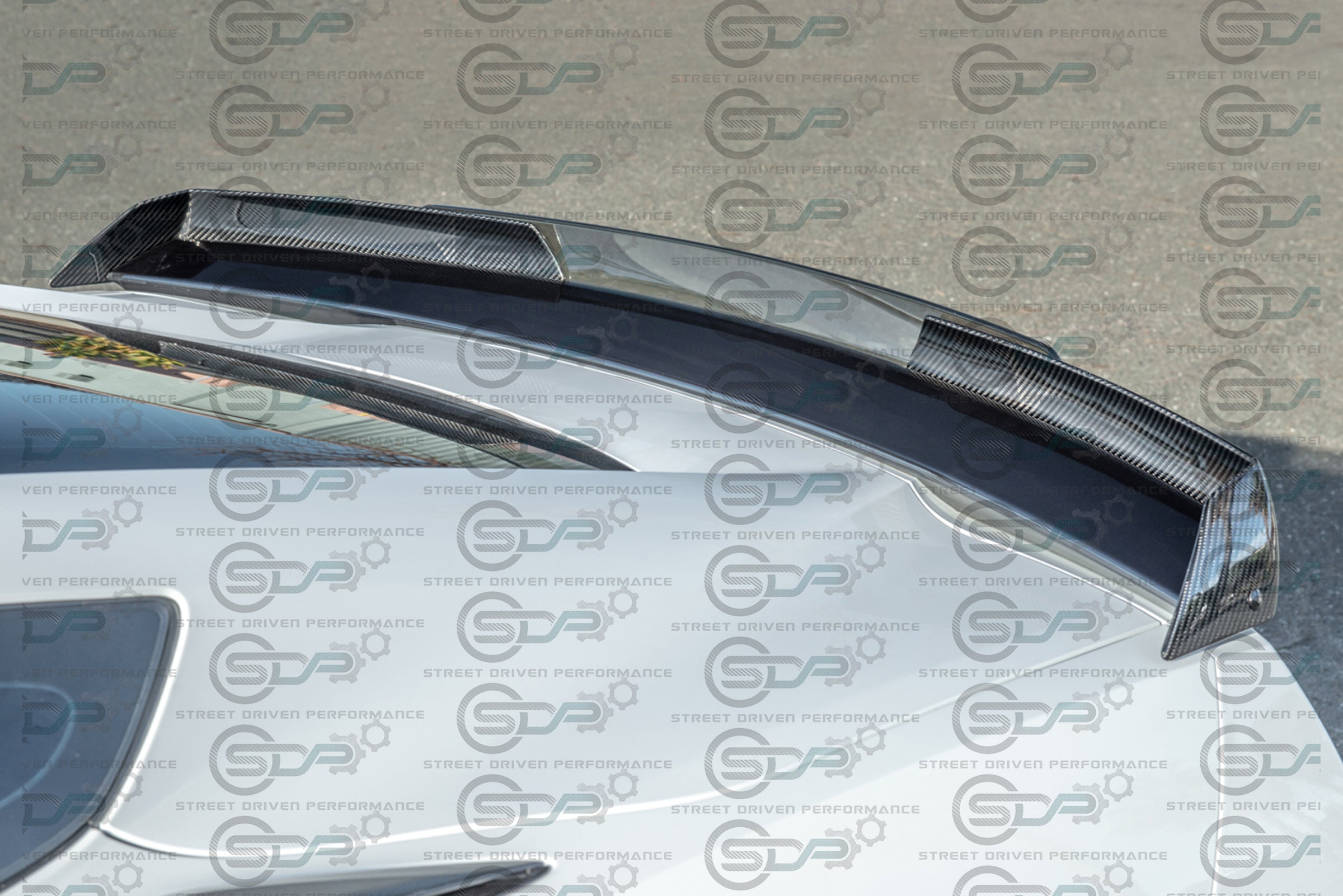 2014-2019 C7 Corvette - Stage 3 Aero - Rear Spoiler / Wing with Wickerbill Extension