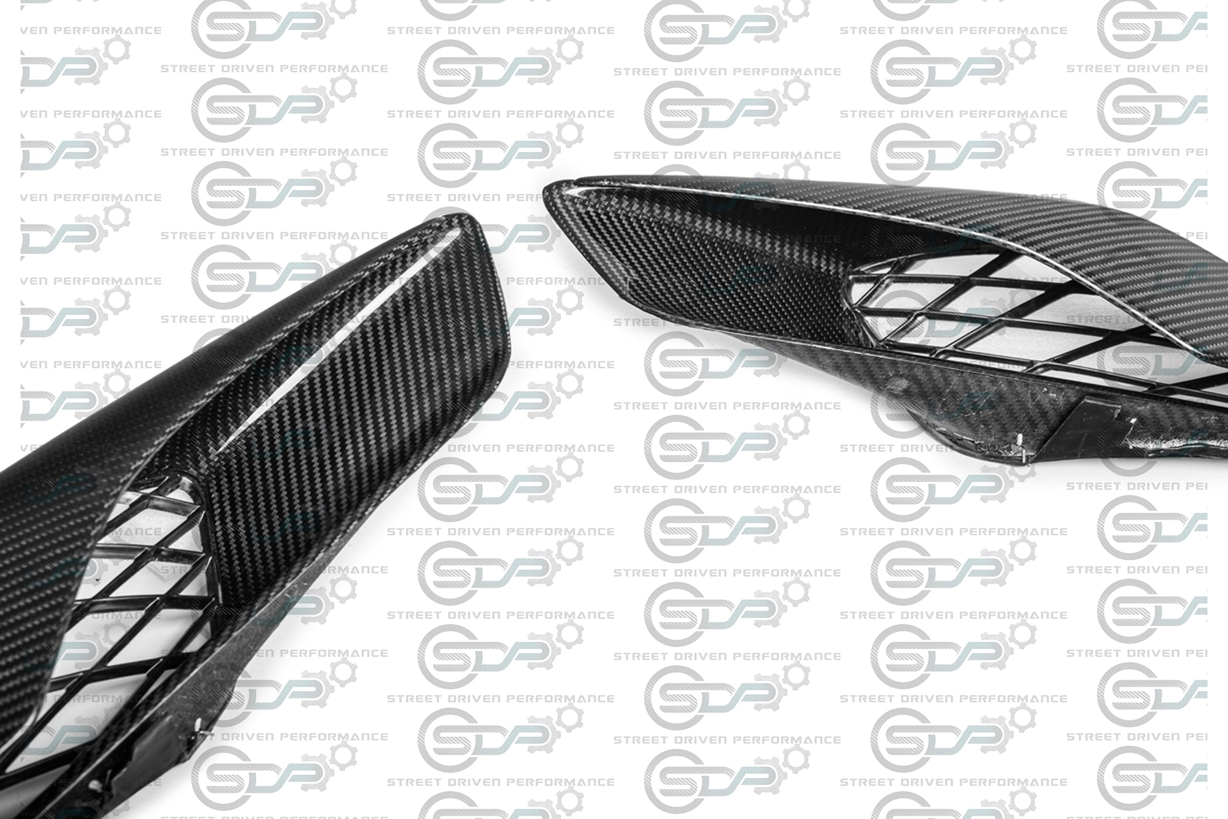 2014-2019 C7 - Corvette - Carbon Fiber Rear Quarter Panel Vents - Z06 Style