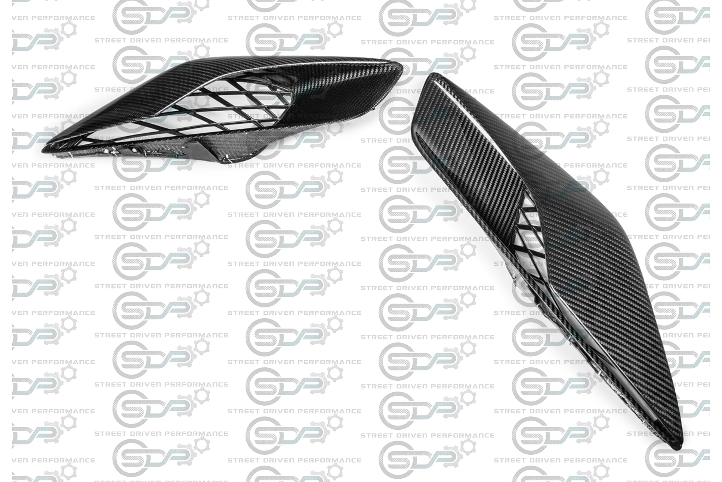2014-2019 C7 - Corvette - Carbon Fiber Rear Quarter Panel Vents - Z06 Style