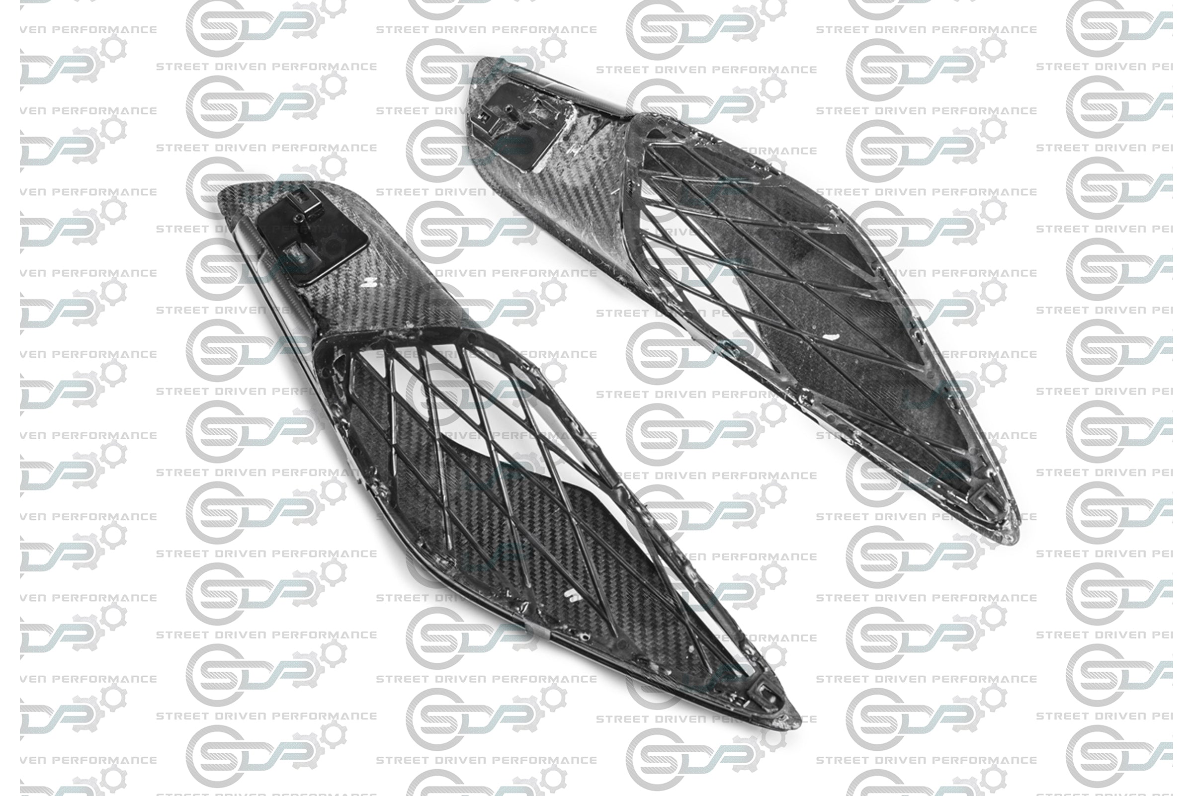 2014-2019 C7 - Corvette - Carbon Fiber Rear Quarter Panel Vents - Z06 Style