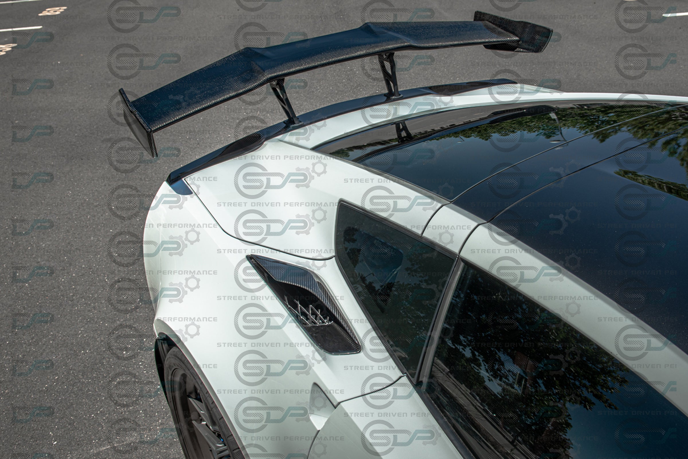 2014-2019 C7 - Corvette - Carbon Fiber Rear Quarter Panel Vents - Z06 Style