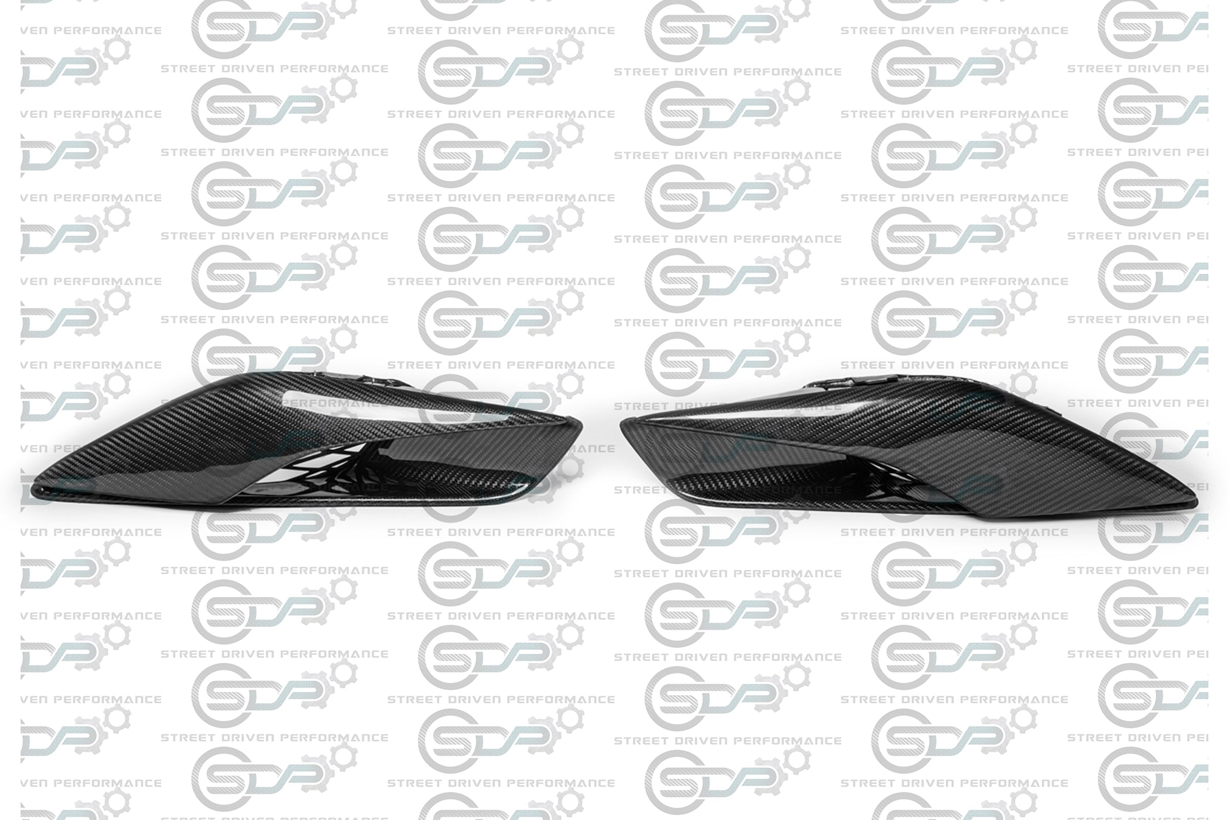 2014-2019 C7 - Corvette - Carbon Fiber Rear Quarter Panel Vents - Z06 Style