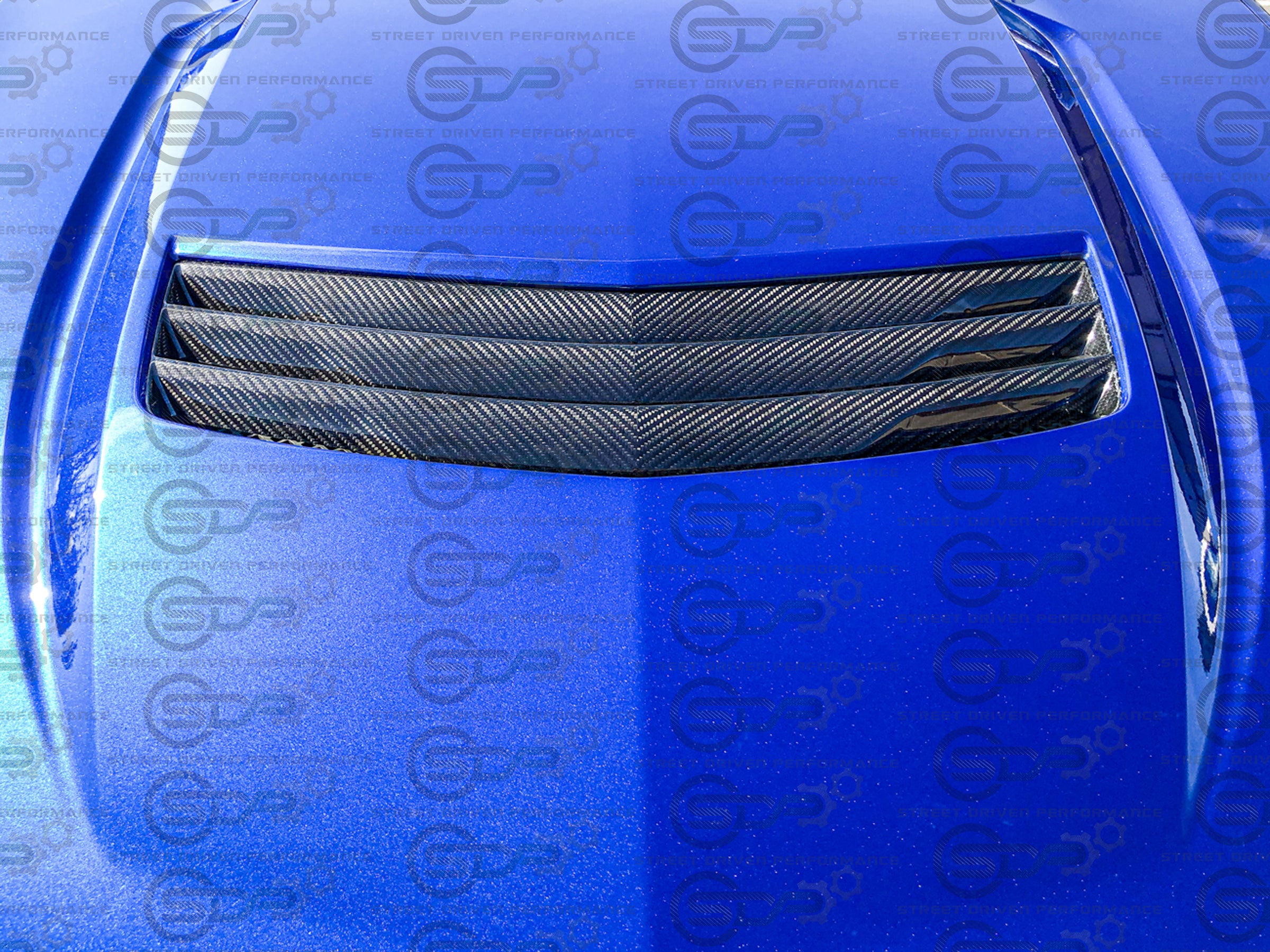 2016-2019 CTS-V V3 - Carbon Fiber Hood Vent