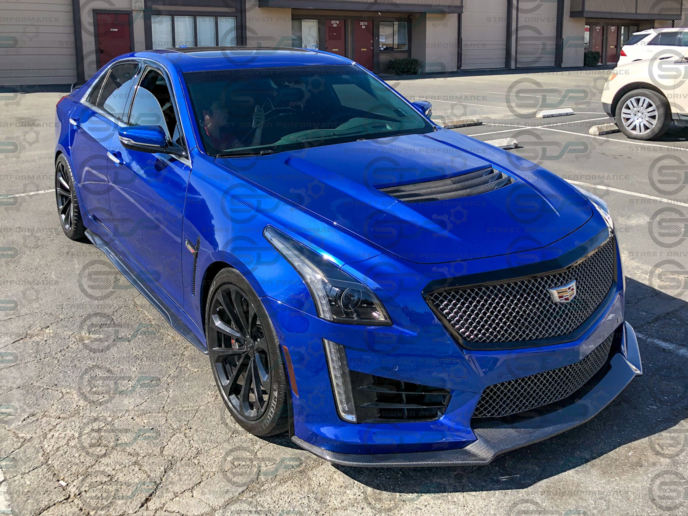 2016-2019 CTS-V V3 - Carbon Fiber Hood Vent