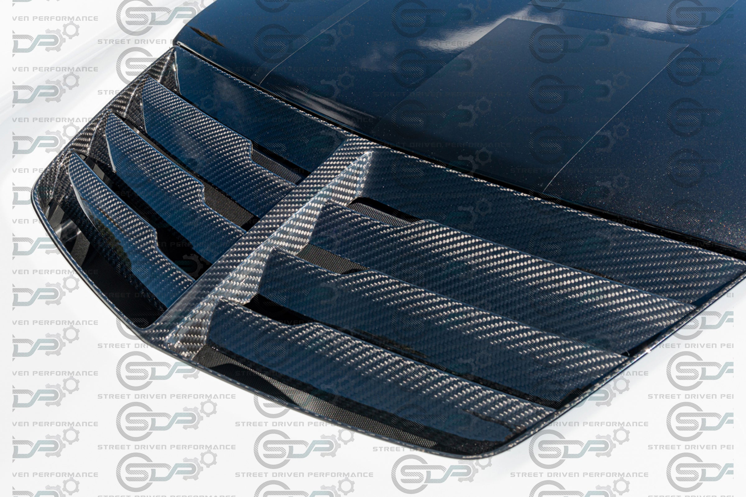 2014-2019 C7 - Corvette - Carbon Fiber Hood Vent - Z06 Style