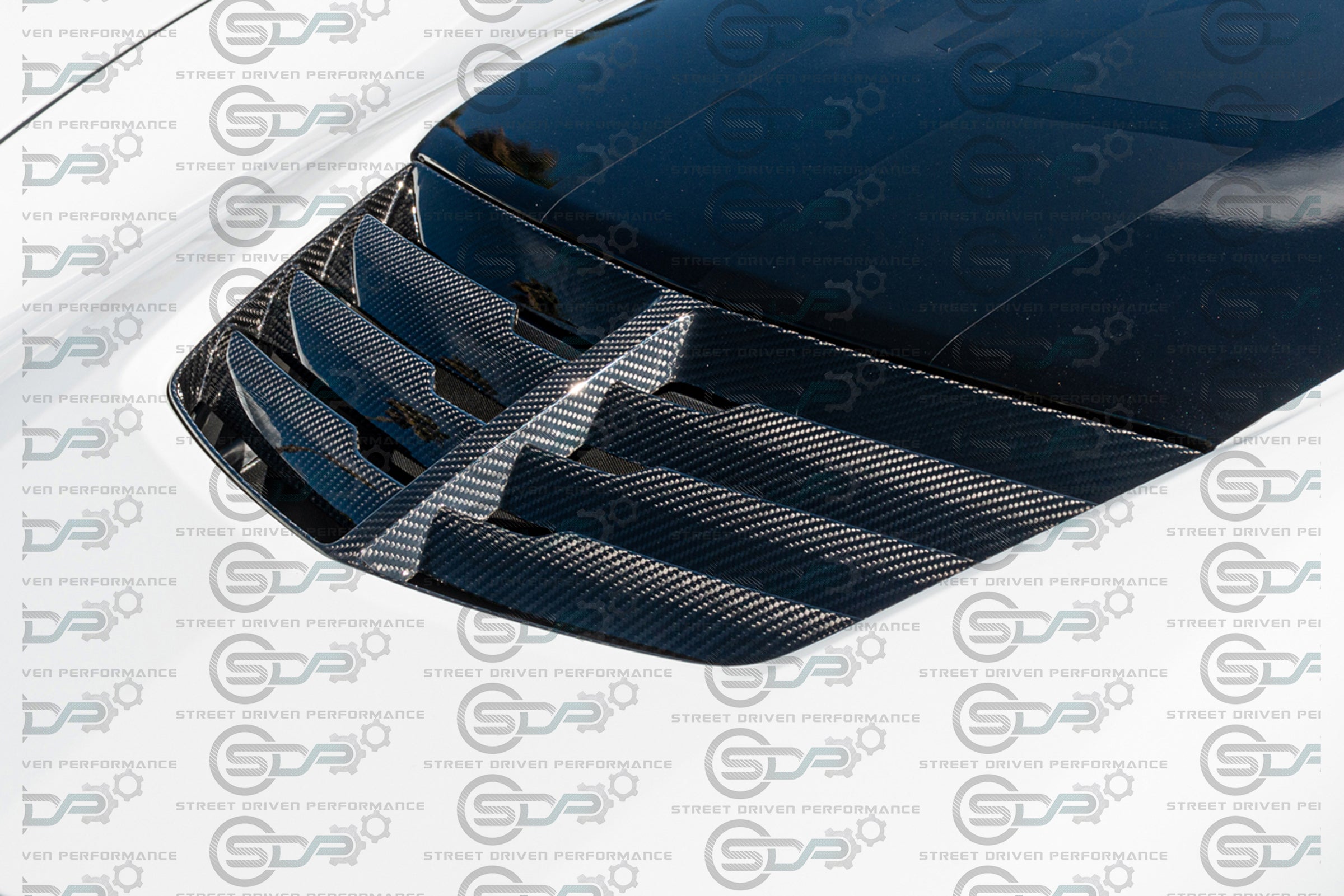 2014-2019 C7 - Corvette - Carbon Fiber Hood Vent - Z06 Style