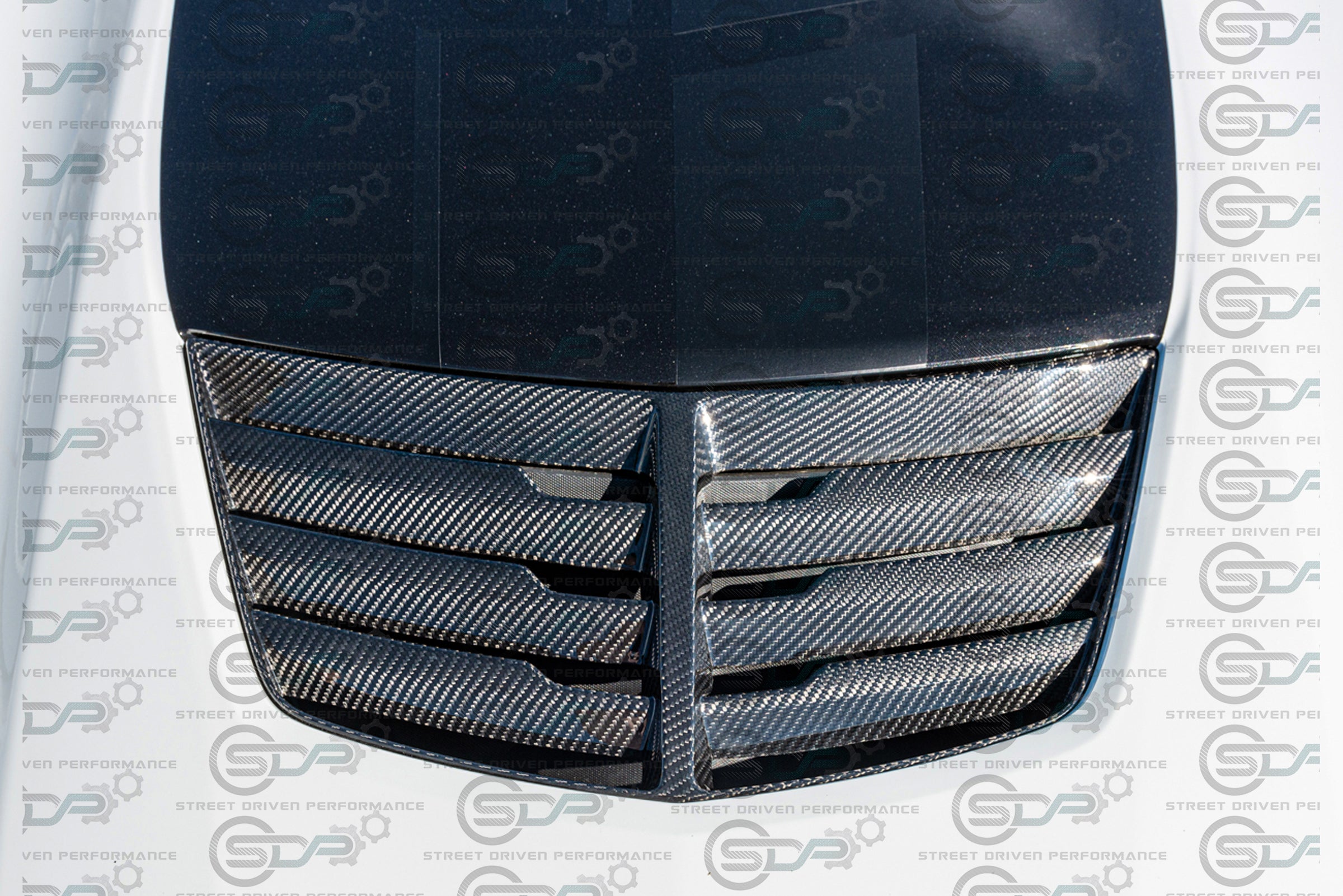 2014-2019 C7 - Corvette - Carbon Fiber Hood Vent - Z06 Style