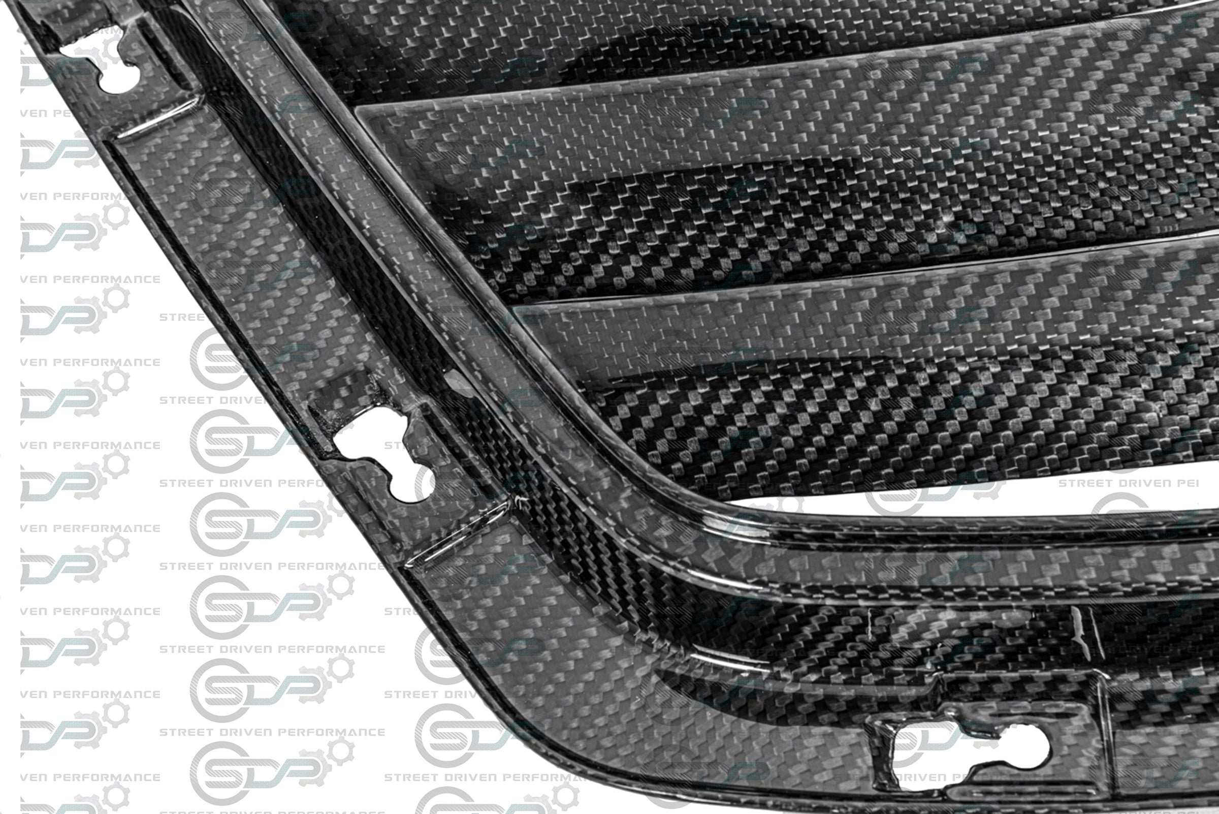 2014-2019 C7 - Corvette - Carbon Fiber Hood Vent - Z06 Style