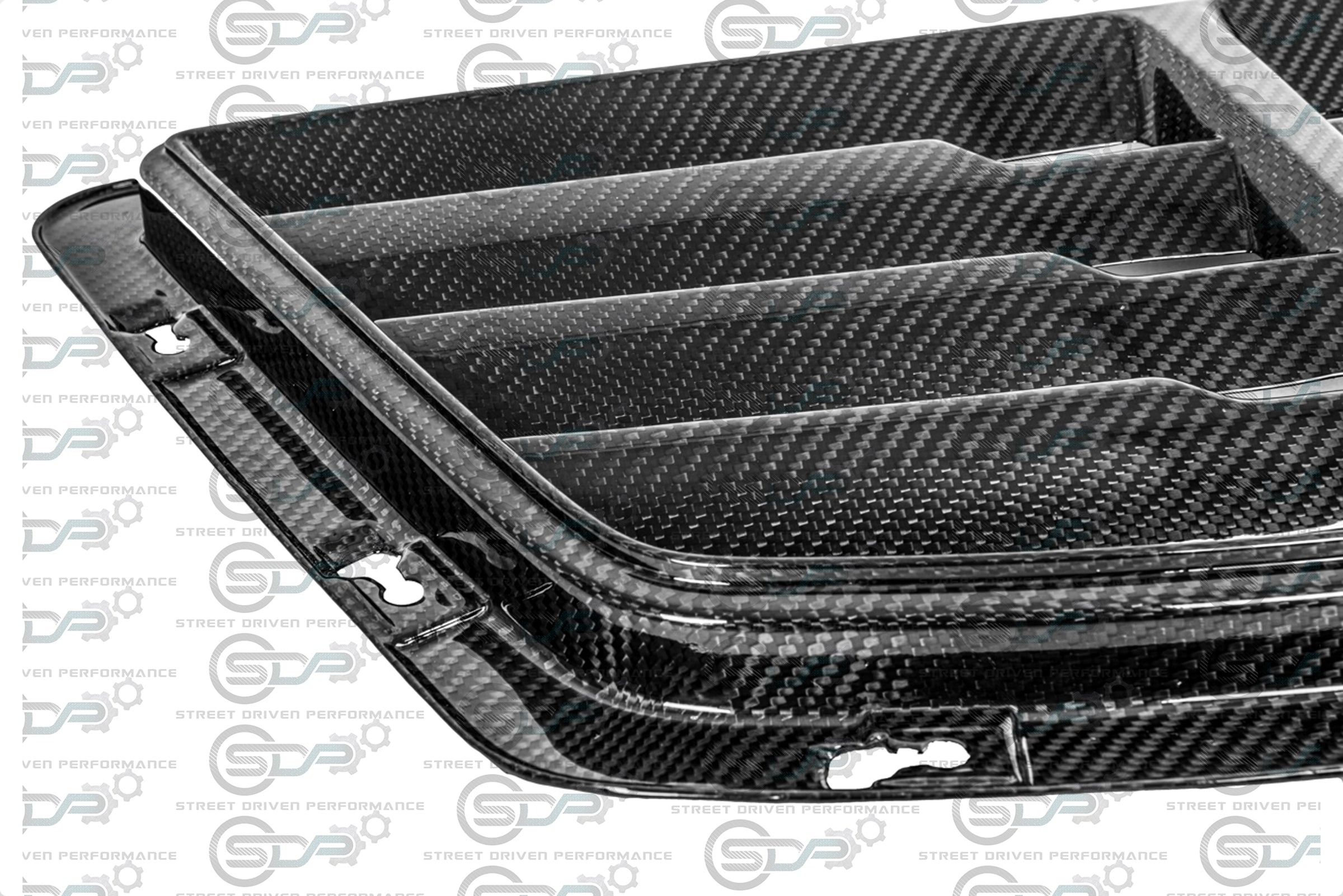 2014-2019 C7 - Corvette - Carbon Fiber Hood Vent - Z06 Style