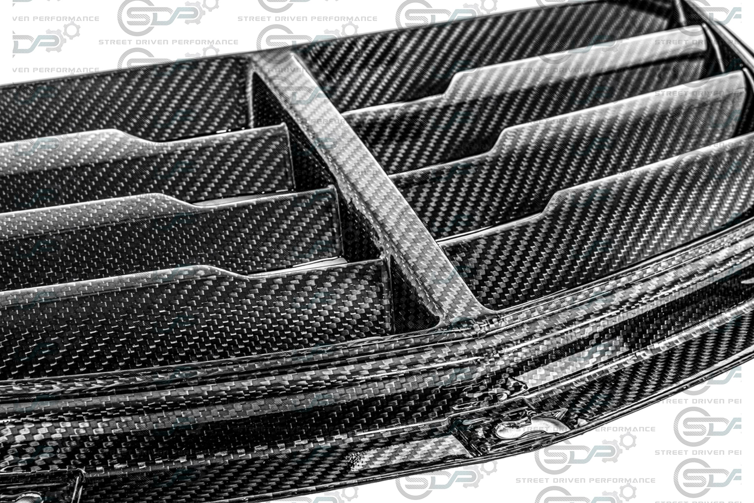 2014-2019 C7 - Corvette - Carbon Fiber Hood Vent - Z06 Style