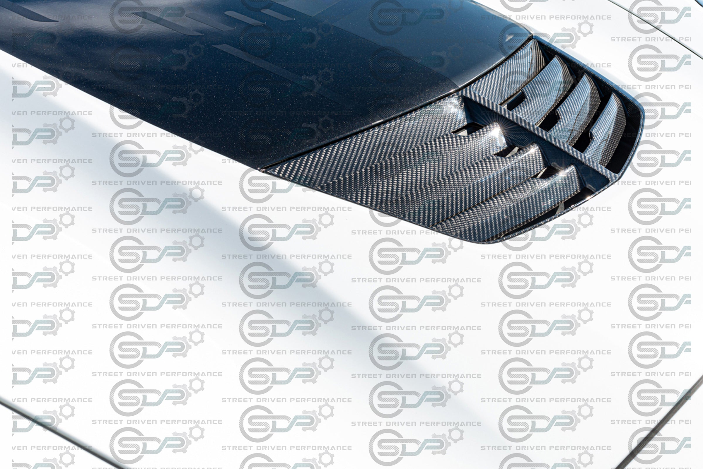 2014-2019 C7 - Corvette - Carbon Fiber Hood Vent - Z06 Style