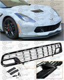 C7 Corvette - Carbon Flash "Z06 / Grand Sport Style" Front Grille