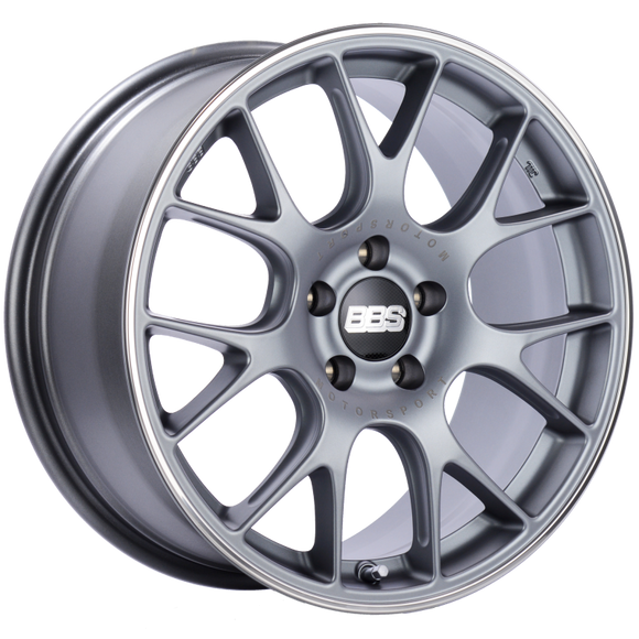 BBS CH-R 18x9 5x120 ET44 Brilliant Silver Polished Rim Protector Wheel -82mm PFS/Clip Required