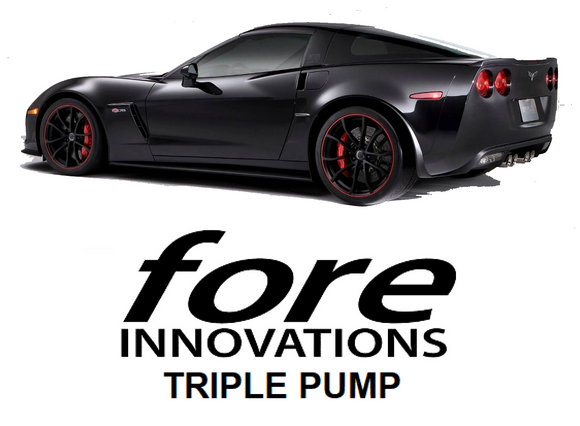 Fore Innovations - L4 - Triple Pump Fuel System for 03 - 13 Chevrolet Corvette C5 & C6