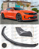 6th Gen Camaro - "T6 Performance Package" Carbon Fiber Front Splitter / Lip with Side Extensions Ground Effects - for all 19+ SS / LT / LS / RS models