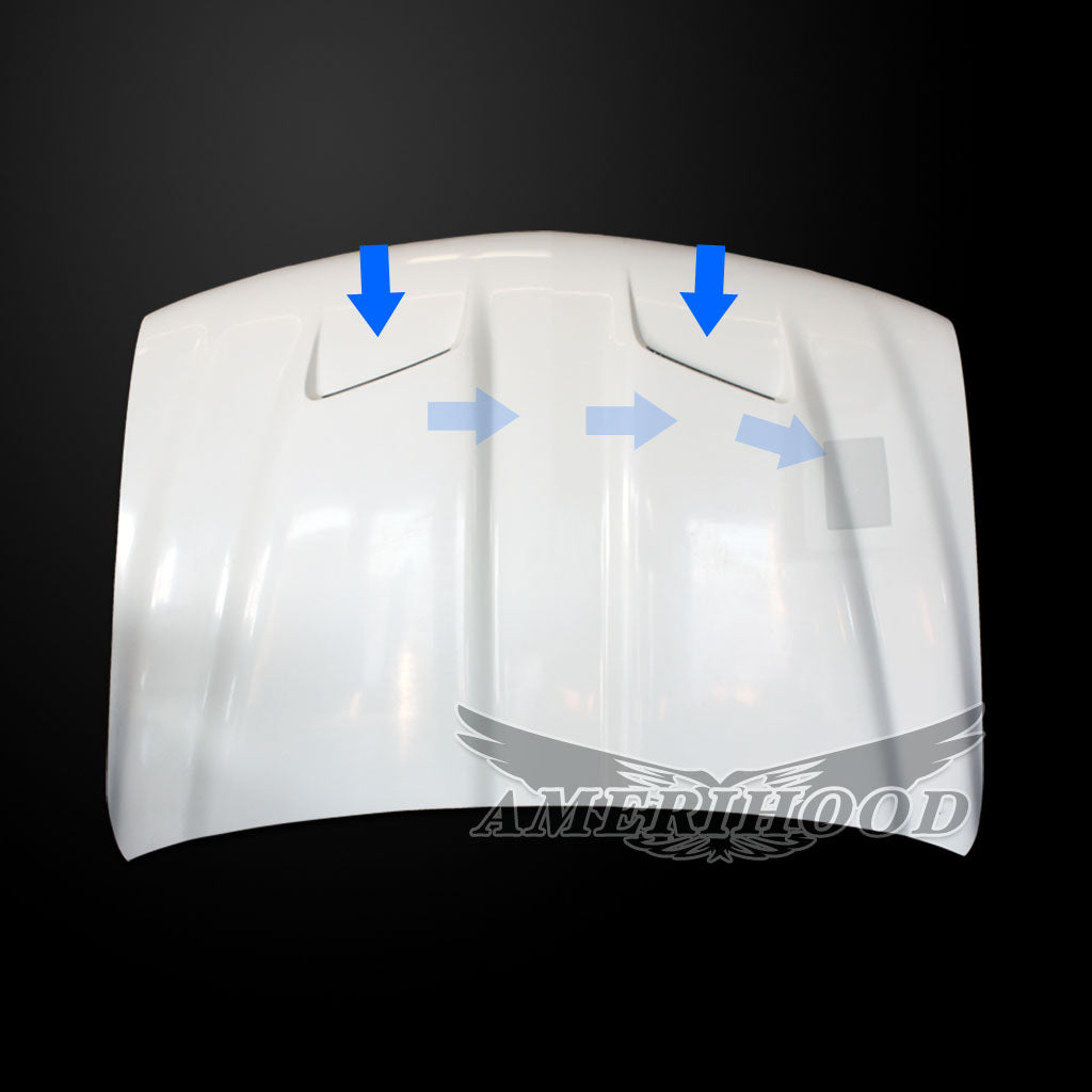 Chevrolet Suburban 2000-2006 Type-S Style Functional Ram Air Hood