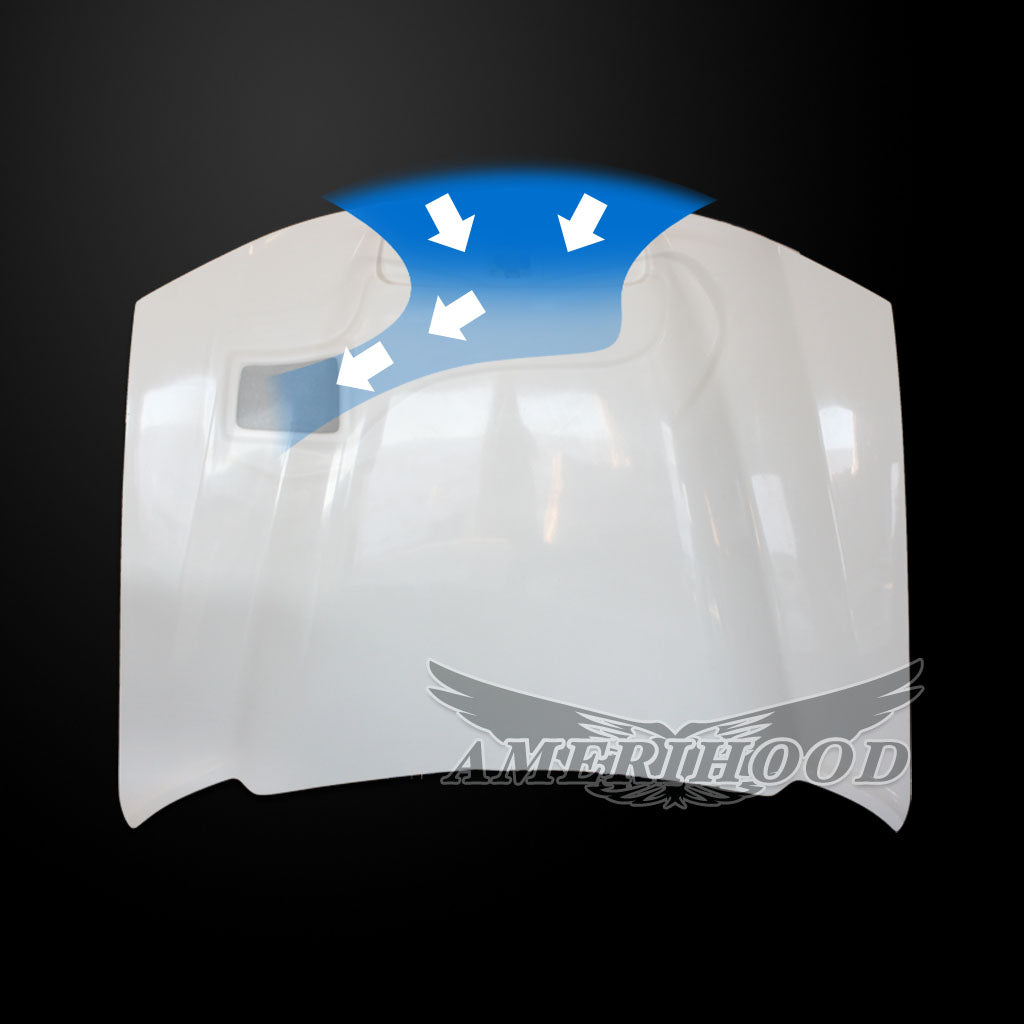 Dodge Charger 2006-2010 Type-BigBoss Style Functional Ram Air Hood