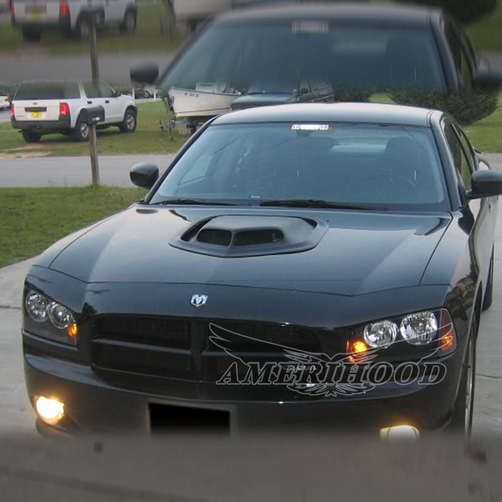 Dodge Charger 2006-2010 Type-Shaker Style Functional Ram Air Hood