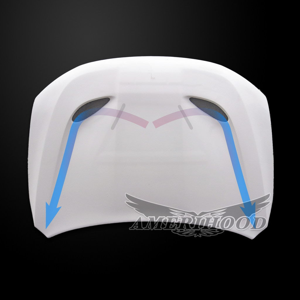 Dodge Durango SRT8 Style Functional Heat Extraction Hood