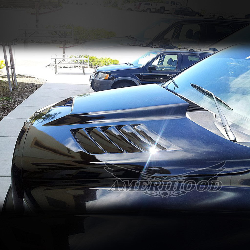 Dodge Ram 1500 2002-2008 Type-SSK Style Functional Heat Extractor Vented Hood