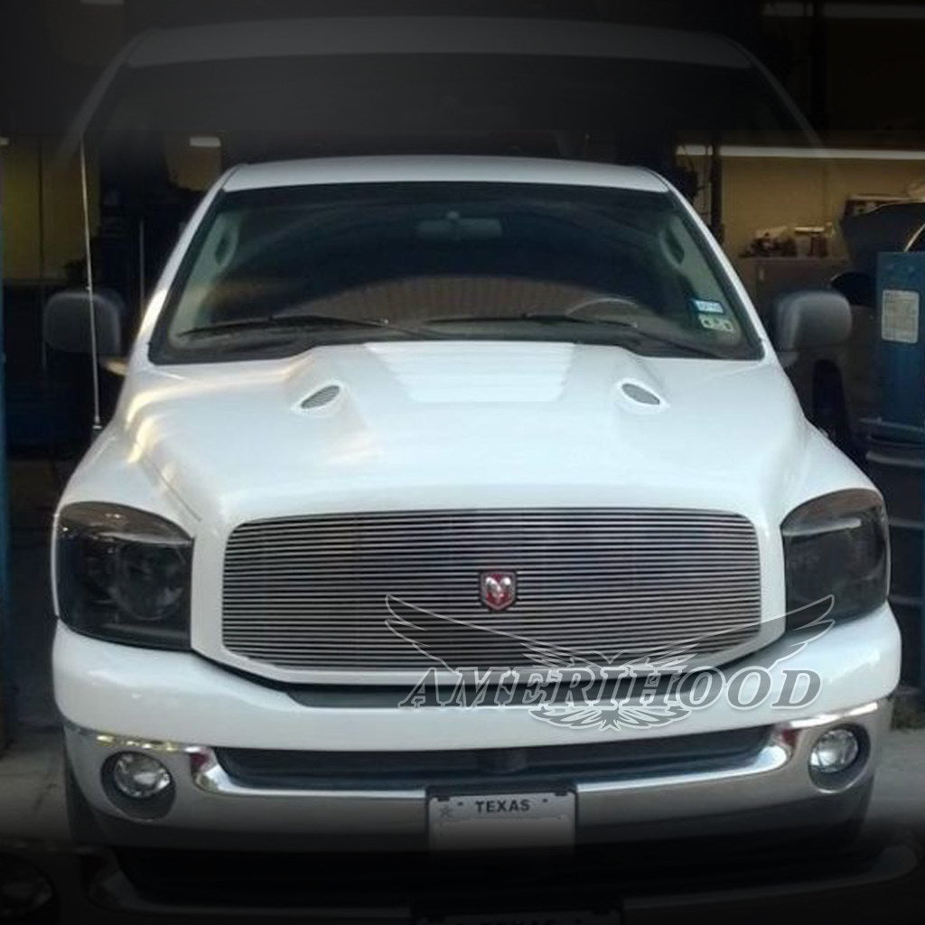 Dodge Ram 1500 2002-2008 Type-TS Style Functional Ram Air Hood