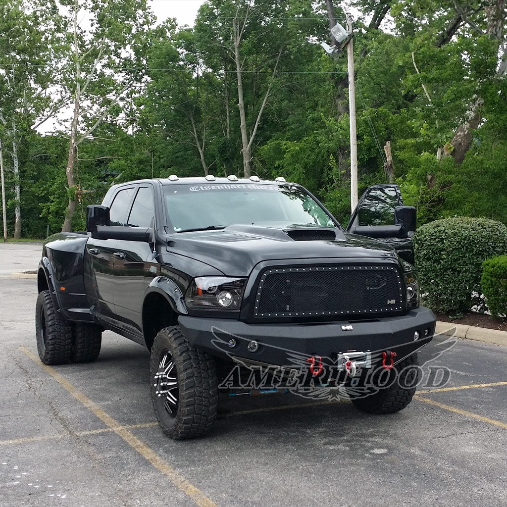 Dodge Ram 3500 SSK Style Functional Heat Extractor Vented Hood