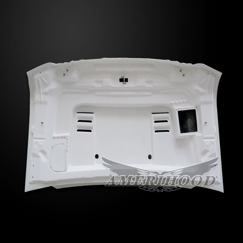 Ford F-450 2008-2010 Type-E Style Functional Heat Extraction Ram Air Hood