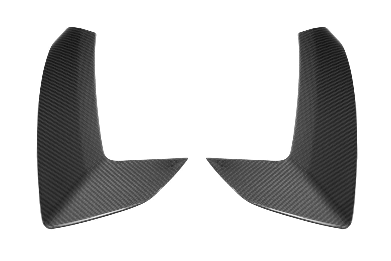 2020+ Corvette C8 CARBON FIBER Replacement Side Fender Vent Door GARNISH (PAIR)