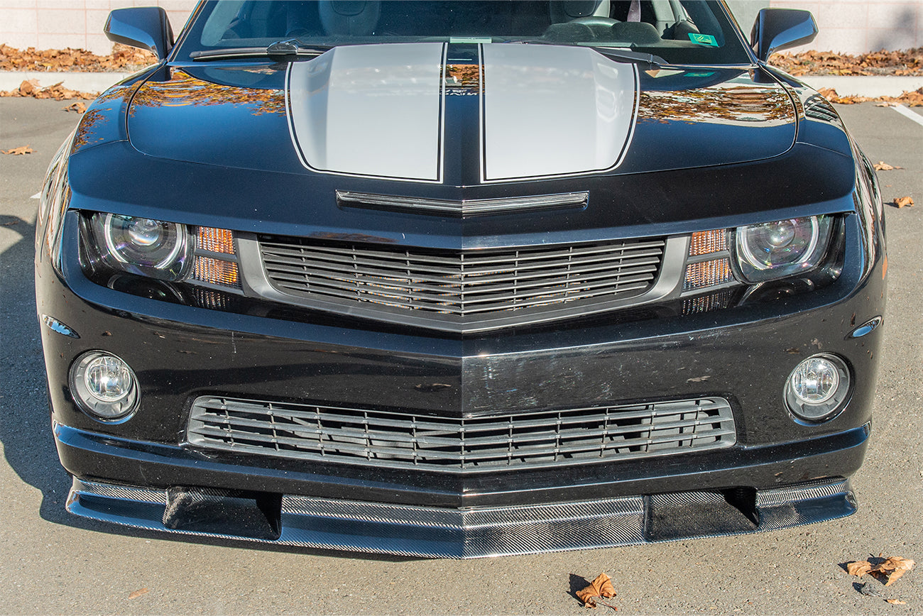 2010-2013 Camaro SS TL1 Style CARBON FIBER Front Bumper Lower Lip Splitter  Ground Effects