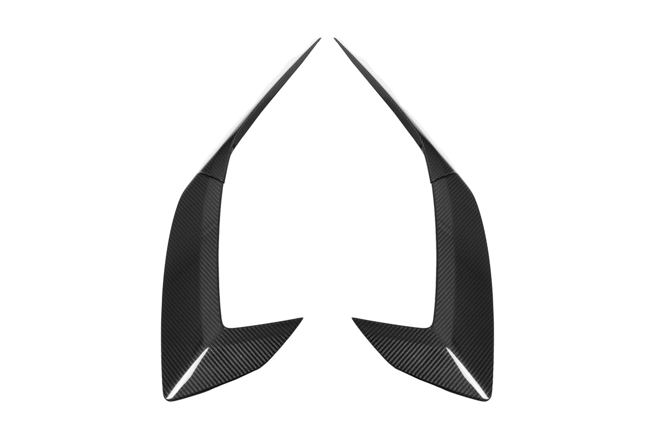 2020+ Corvette C8 CARBON FIBER Replacement Side Fender Vent Door GARNISH (PAIR)