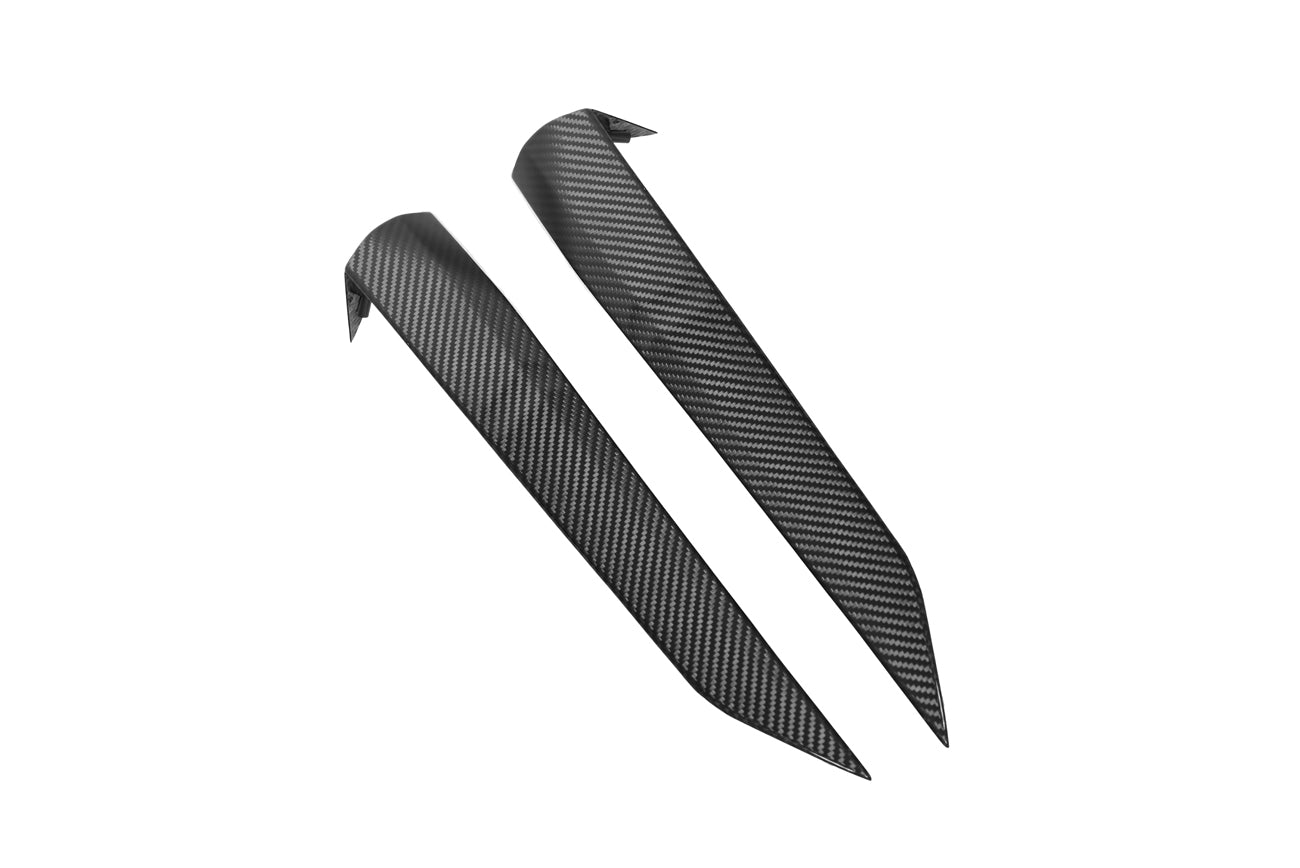 2020+ Corvette C8 CARBON FIBER Replacement Side Fender Vent Door GARNISH (PAIR)